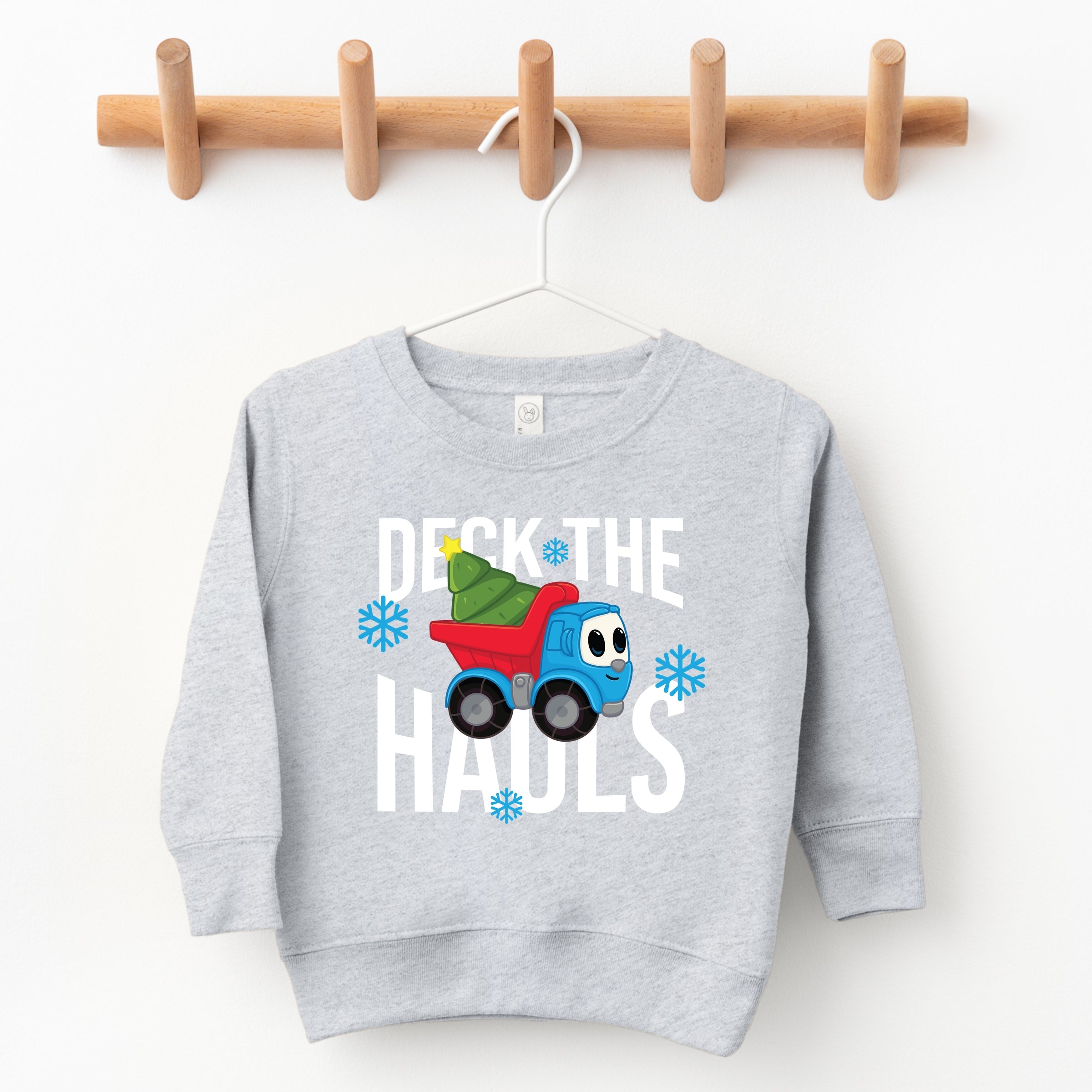 Leo the Truck Deck The Hauls - Toddler Graphic Sweatshirt