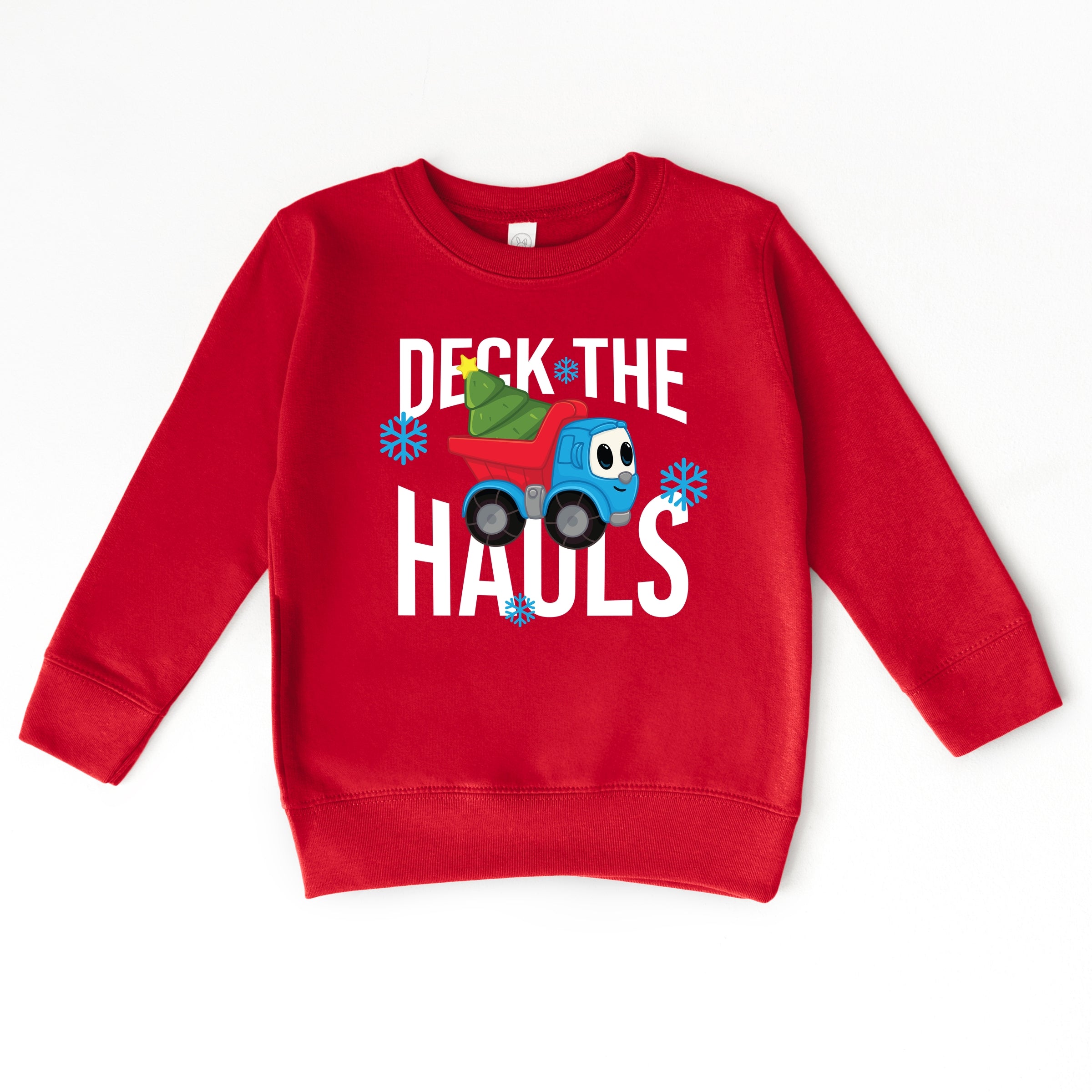 Leo the Truck Deck The Hauls - Toddler Graphic Sweatshirt