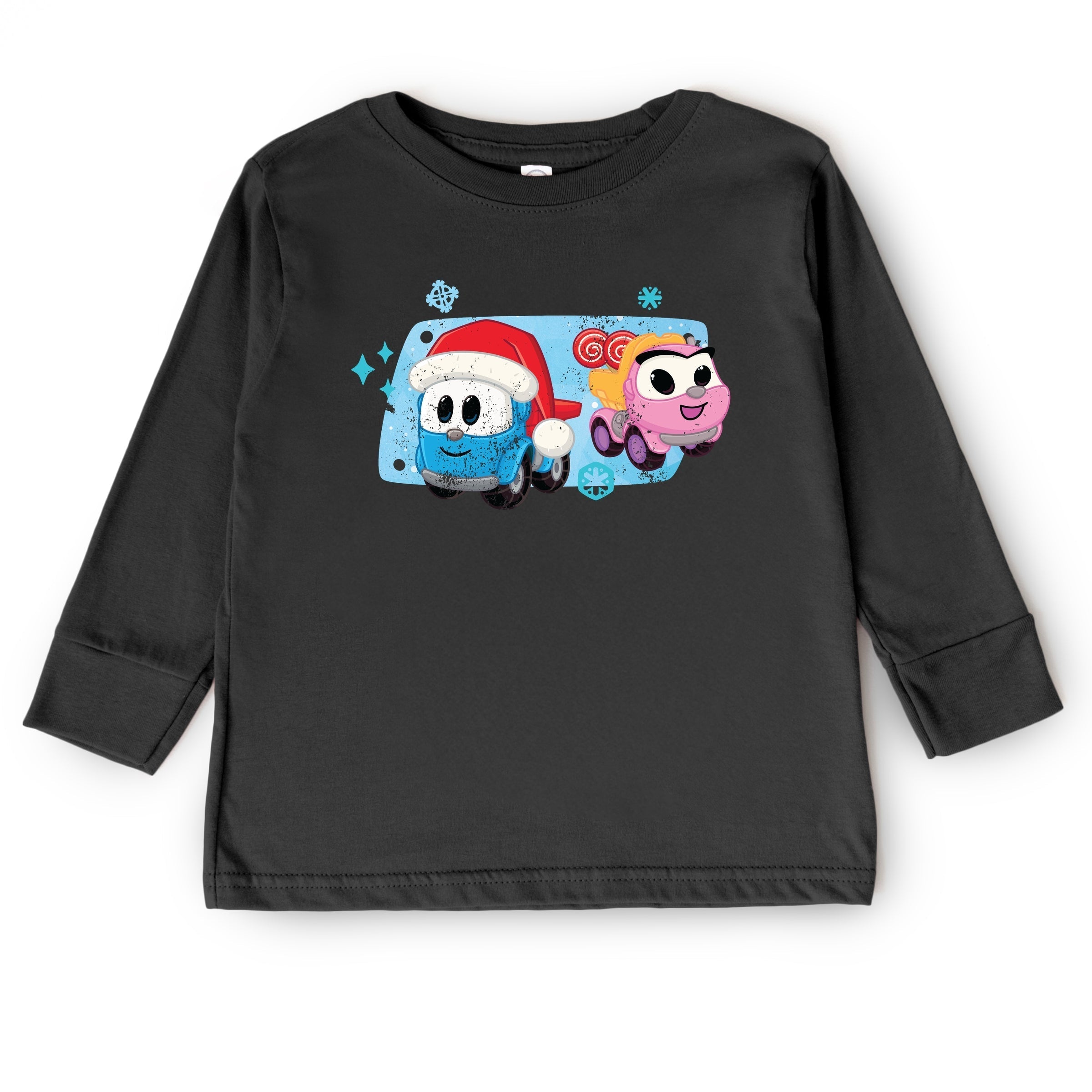 Leo the Truck Leo and Lea Holiday - Toddler Long Sleeve Graphic Tee