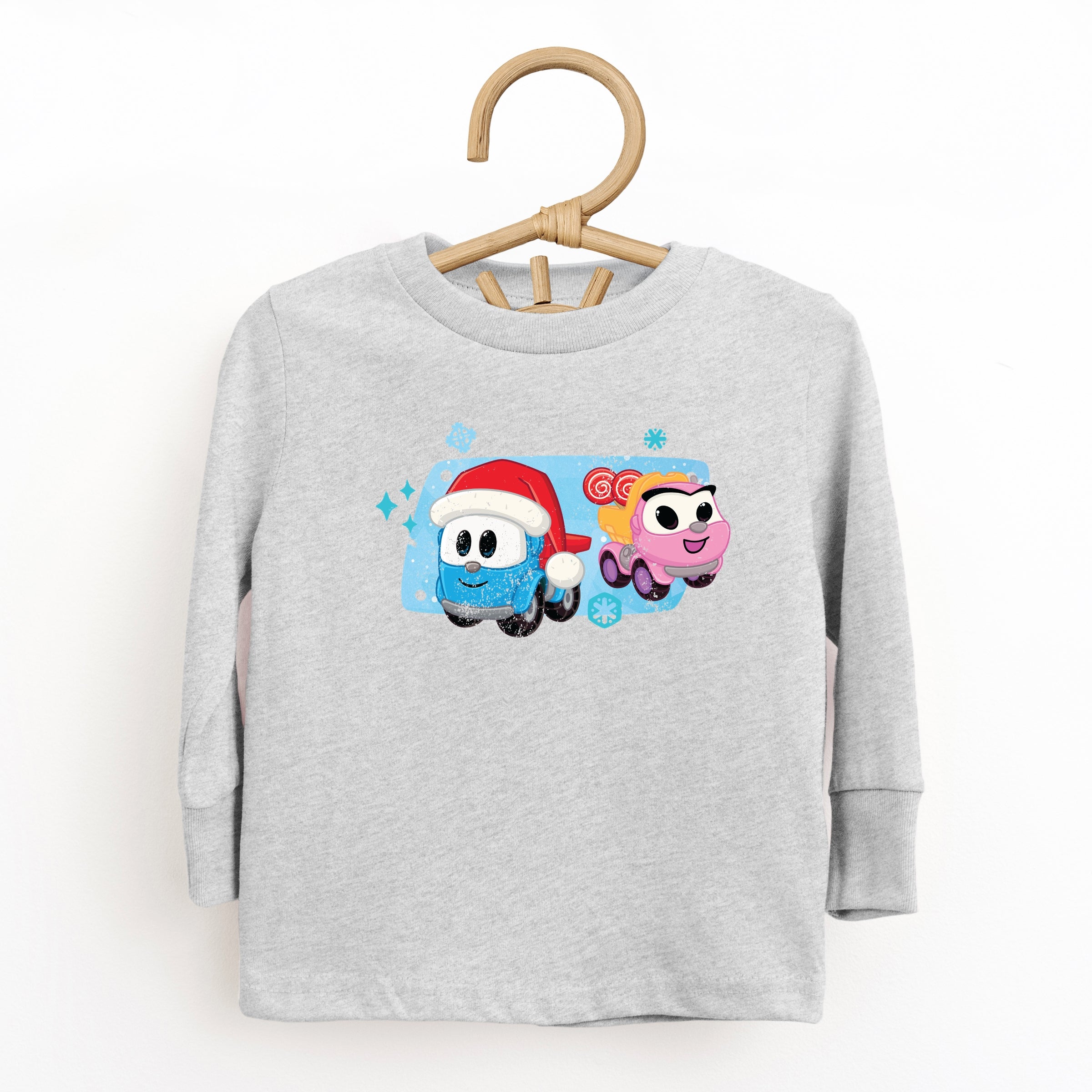 Leo the Truck Leo and Lea Holiday - Toddler Long Sleeve Graphic Tee
