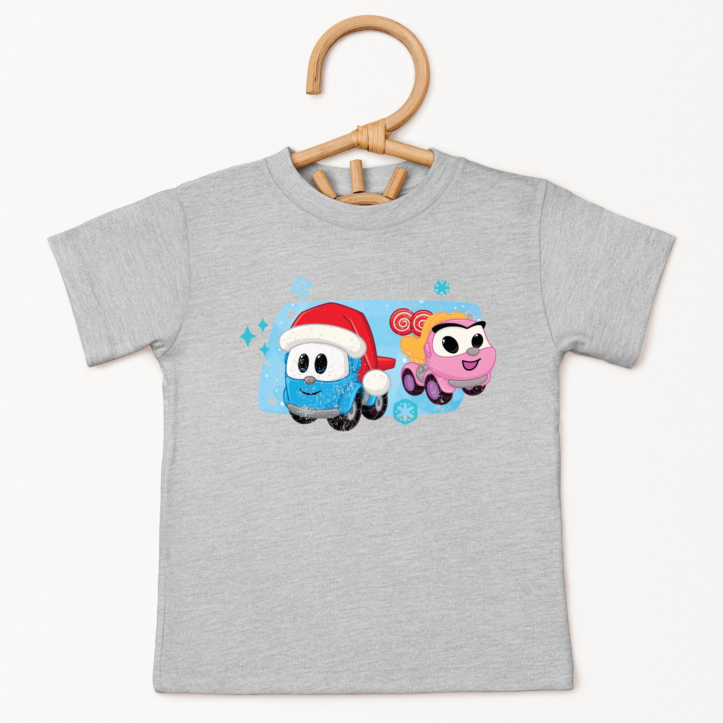 Leo the Truck Leo and Lea Holiday - Toddler Short Sleeve Graphic T-Shirt