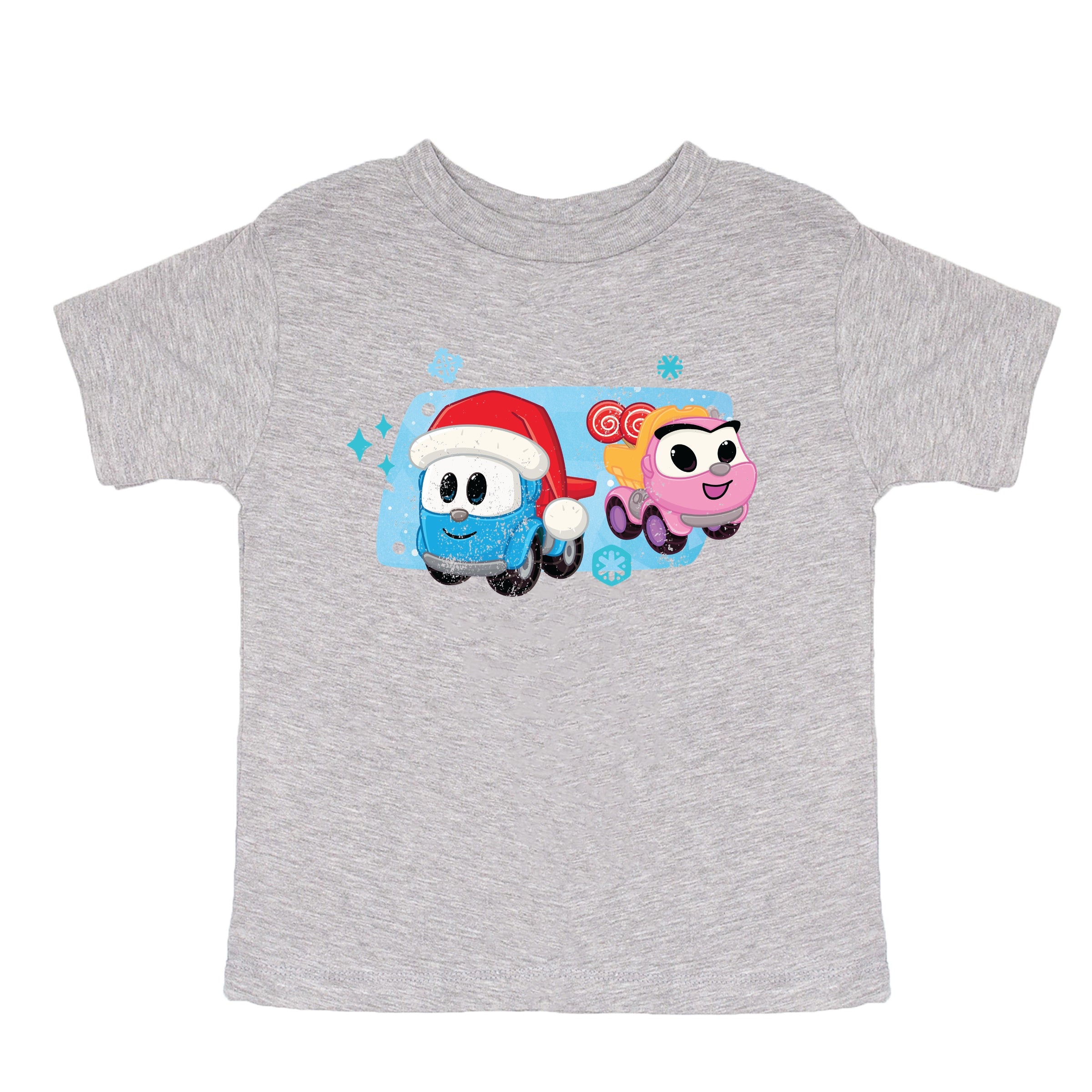 Leo the Truck Leo and Lea Holiday - Toddler Short Sleeve Graphic T-Shirt