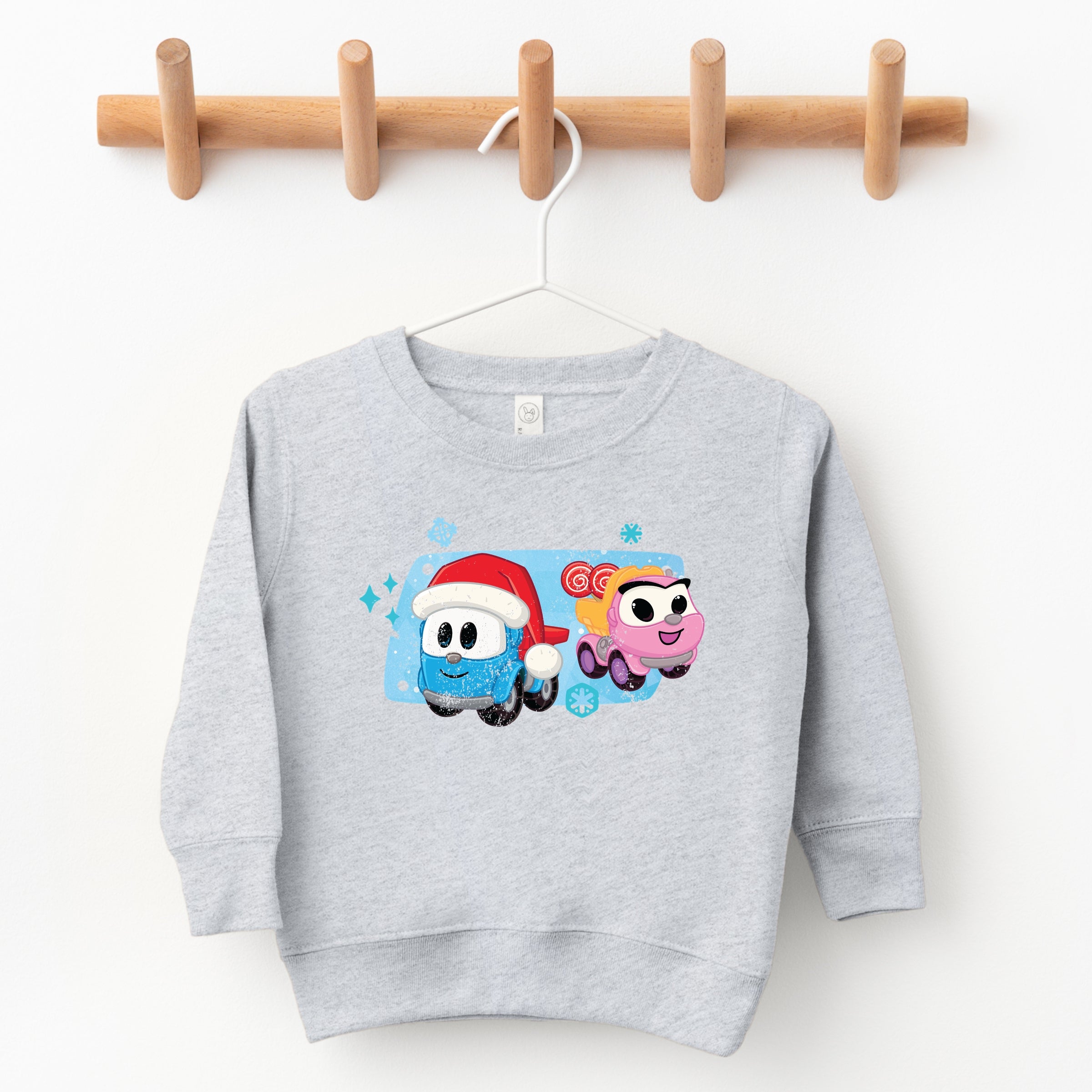 Leo the Truck Leo and Lea Holiday - Toddler Graphic Sweatshirt