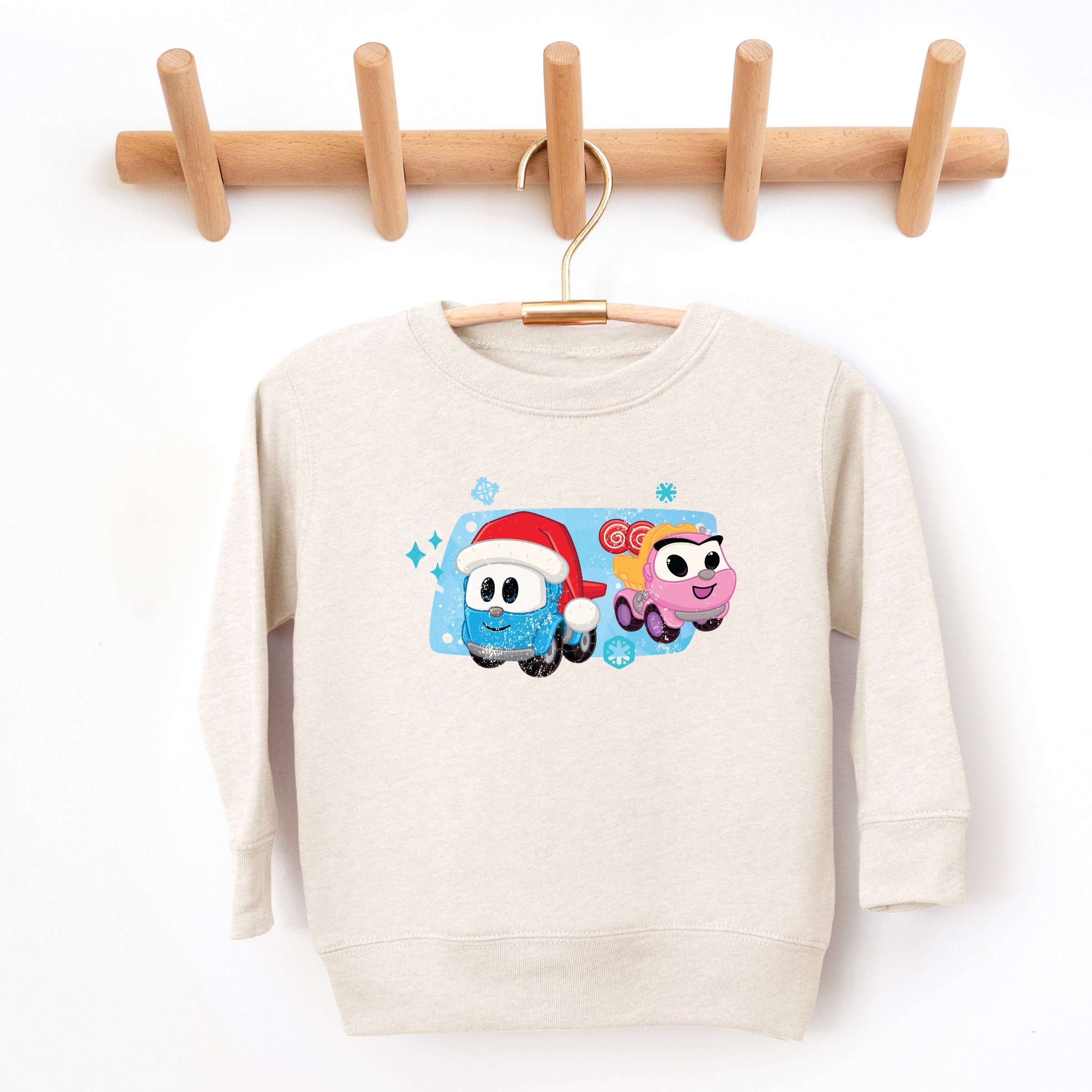Leo the Truck Leo and Lea Holiday - Toddler Graphic Sweatshirt