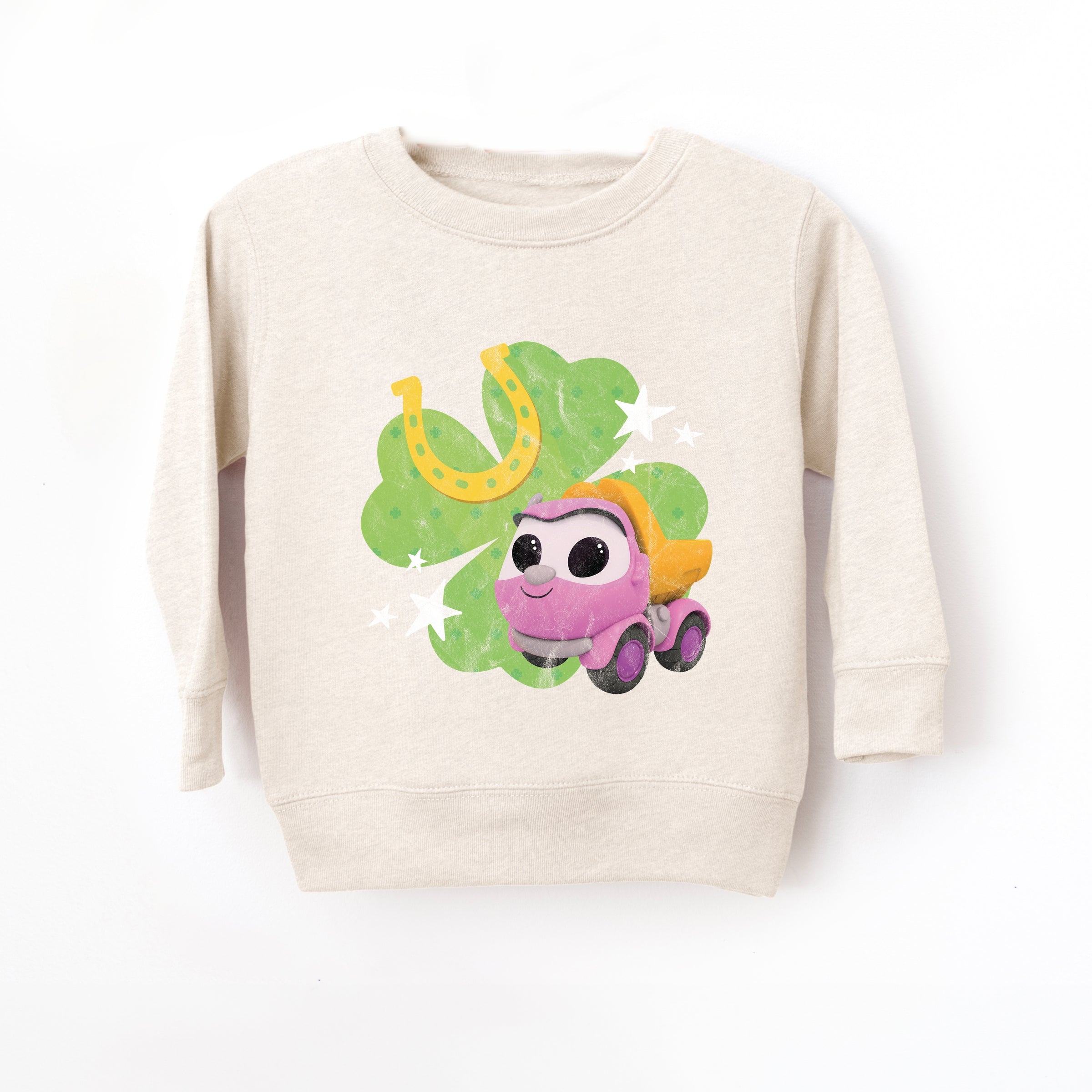 Leo the Truck Lea Clover - Toddler Graphic Sweatshirt