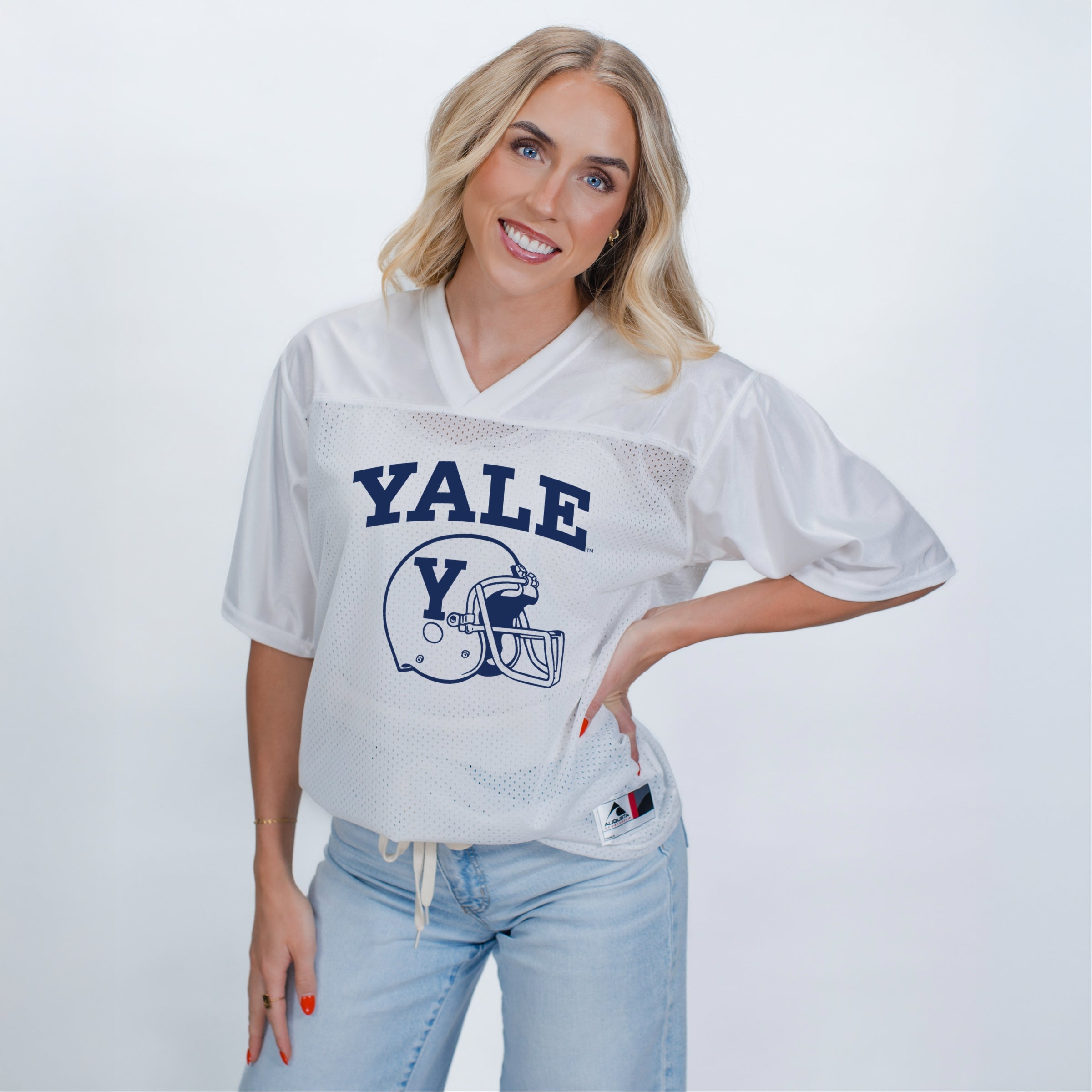 Yale Football Helmet - Football Jersey