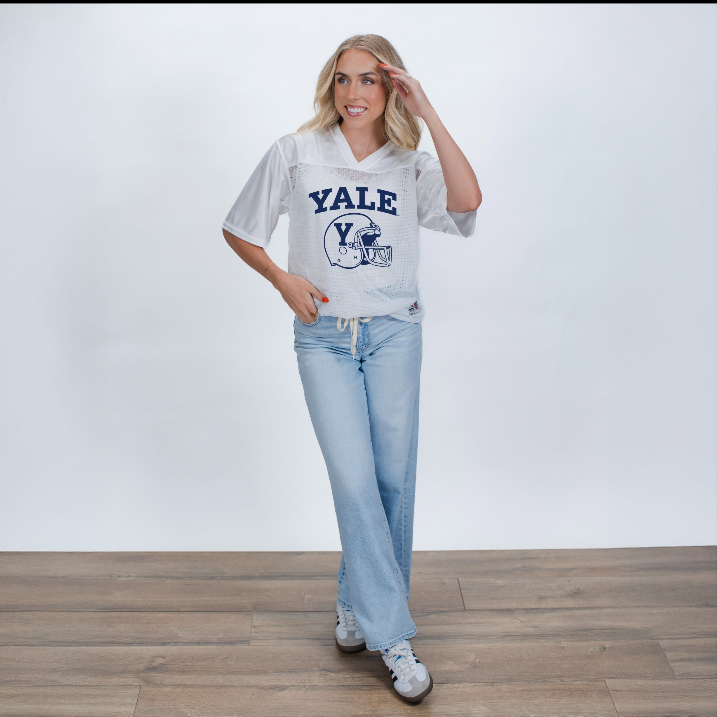 Yale Football Helmet - Football Jersey