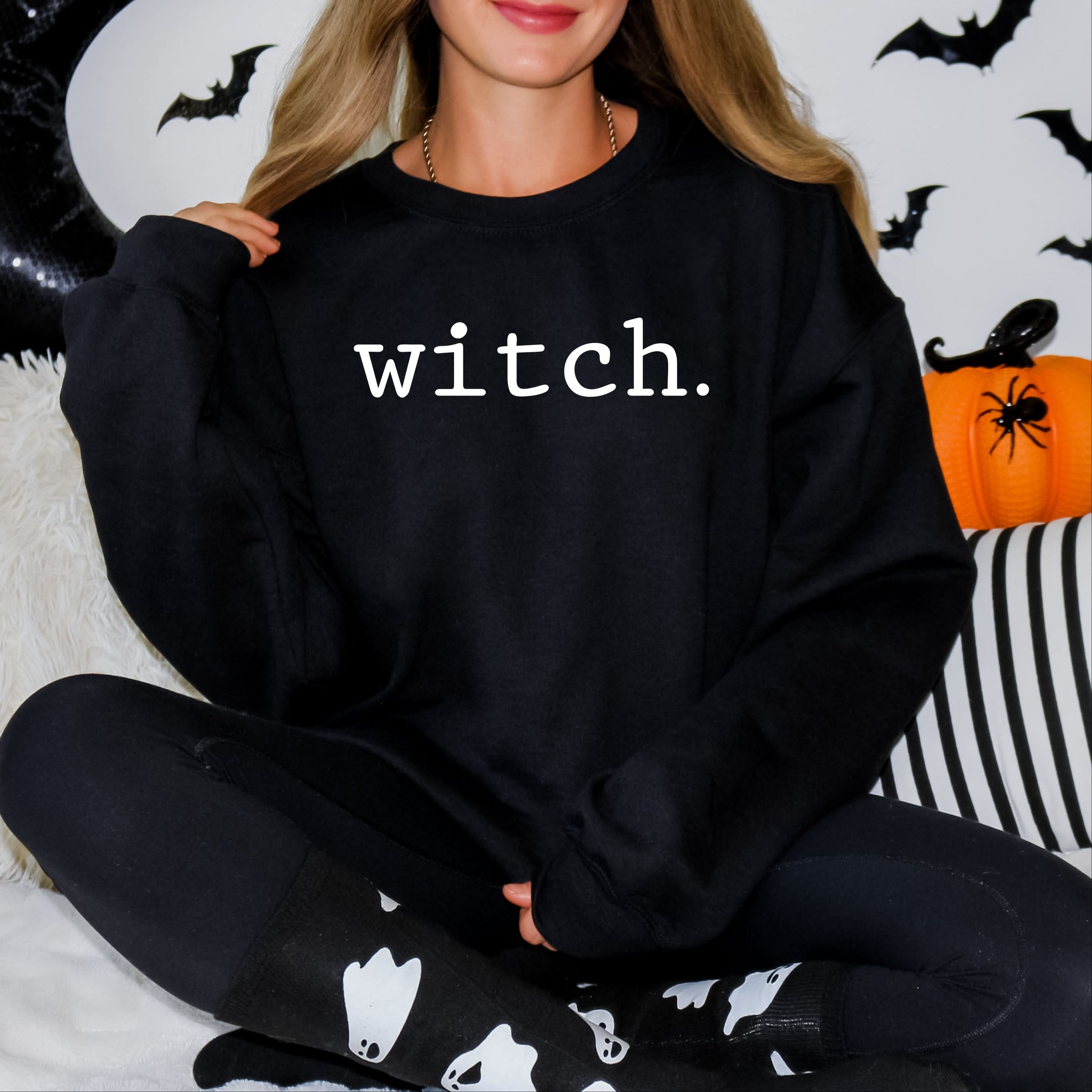 Witch Typewriter - Women's Graphic Sweatshirt