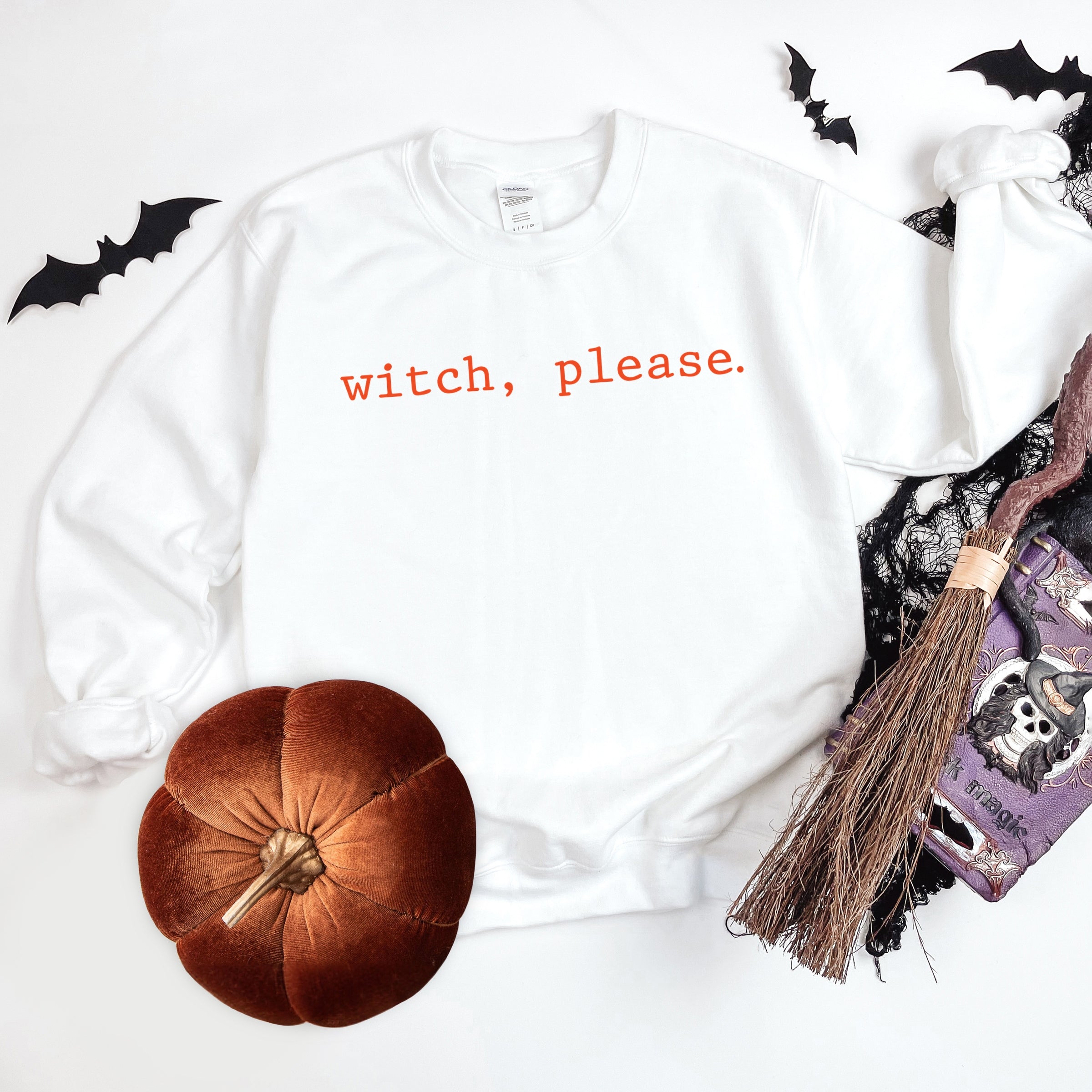 Witch, Please Typewriter - Women's Graphic Sweatshirt