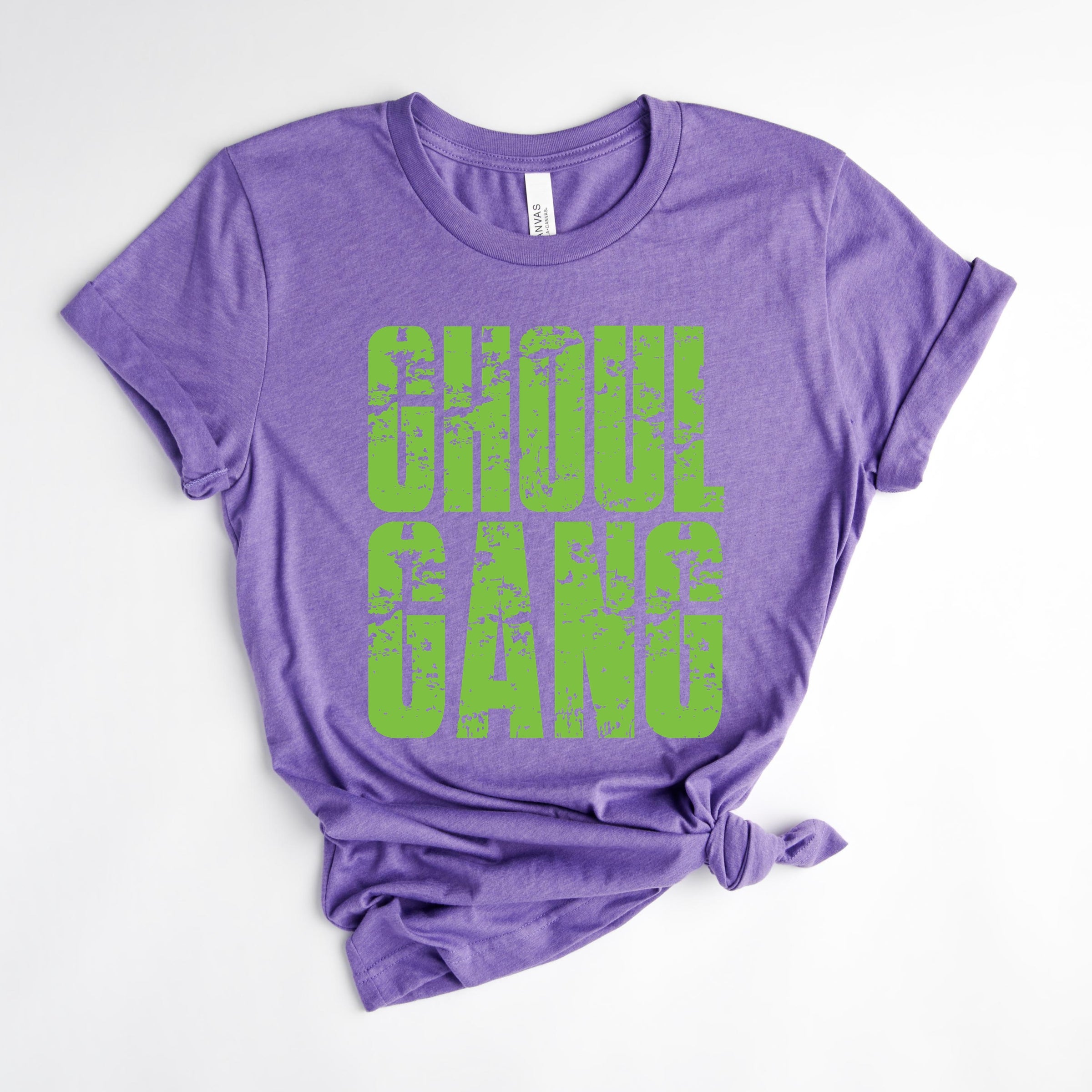 Ghoul Gang Block Distressed - Women's Short Sleeve Graphic T-Shirt