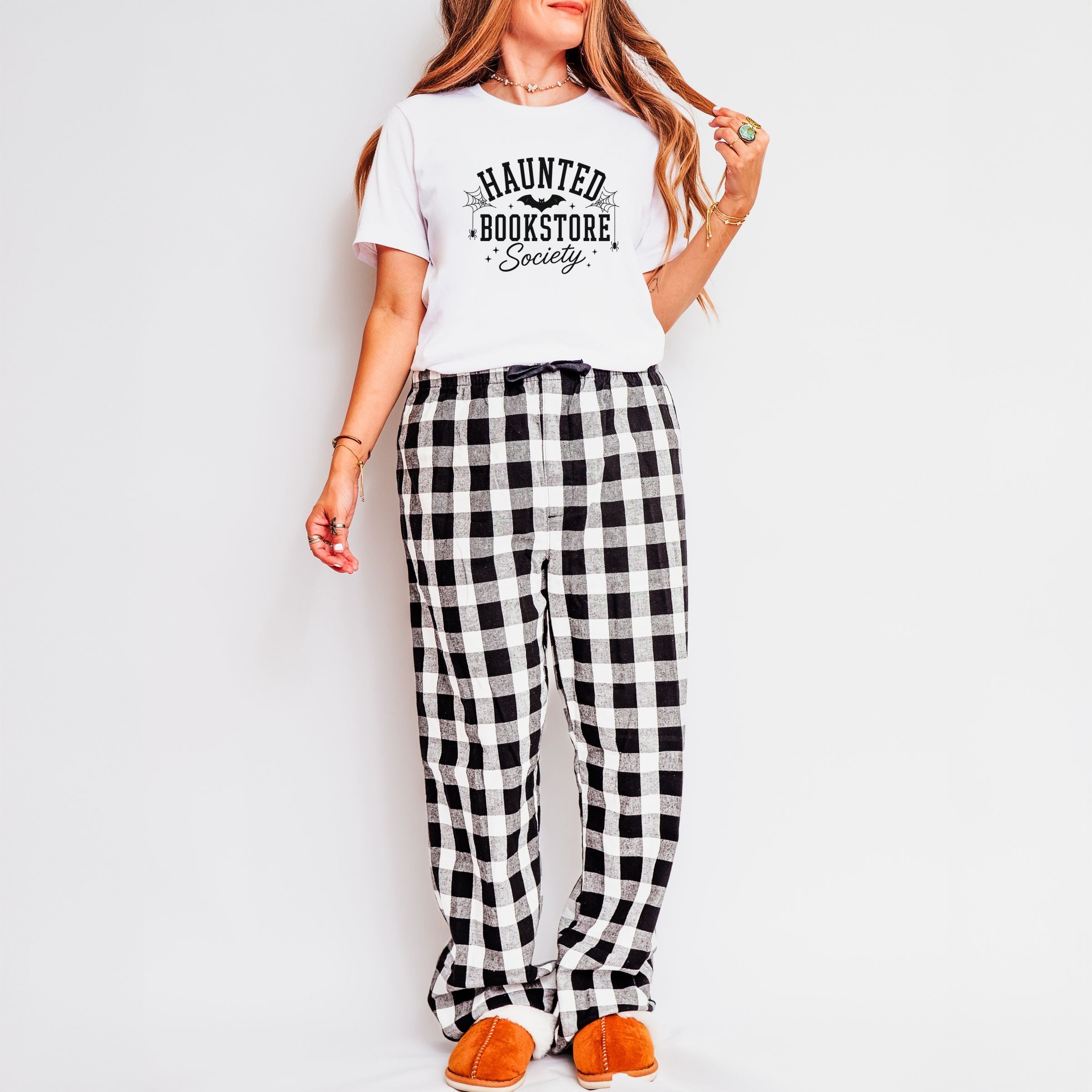 26456B_F-CPPSET White/Black and White Plaid
