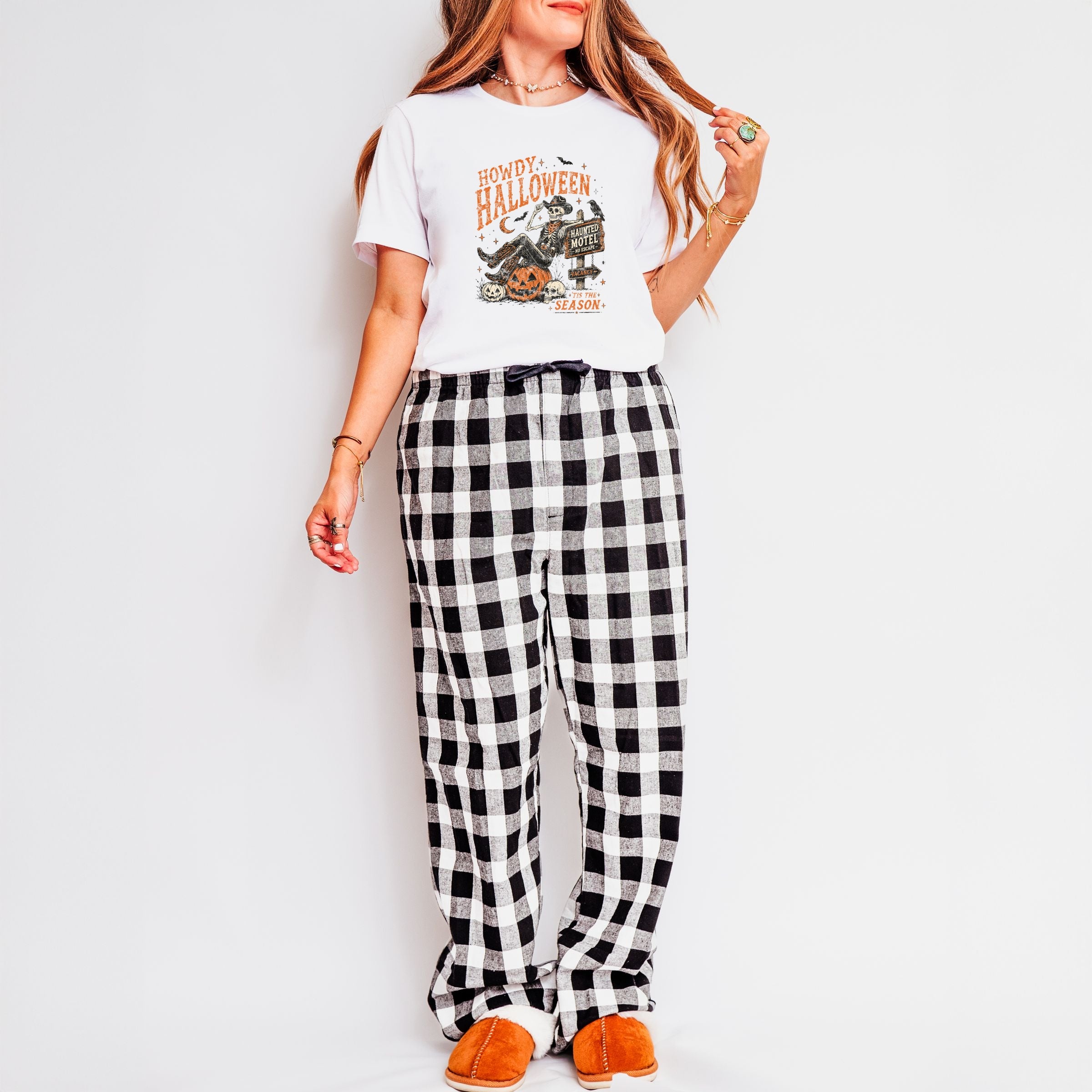 26460M_F-CPPSET White/Black and White Plaid