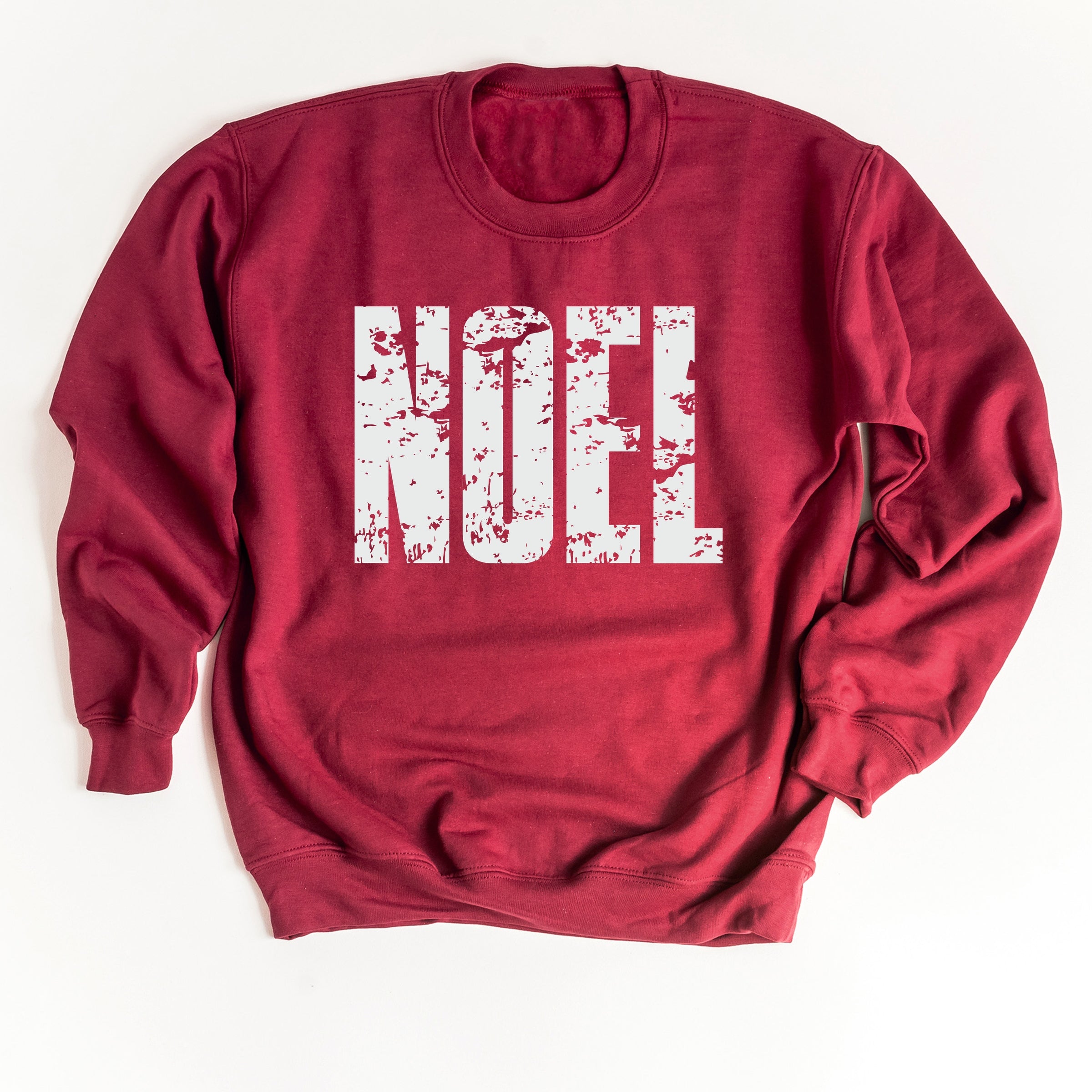 Noel Block Distressed - Women's Graphic Sweatshirt