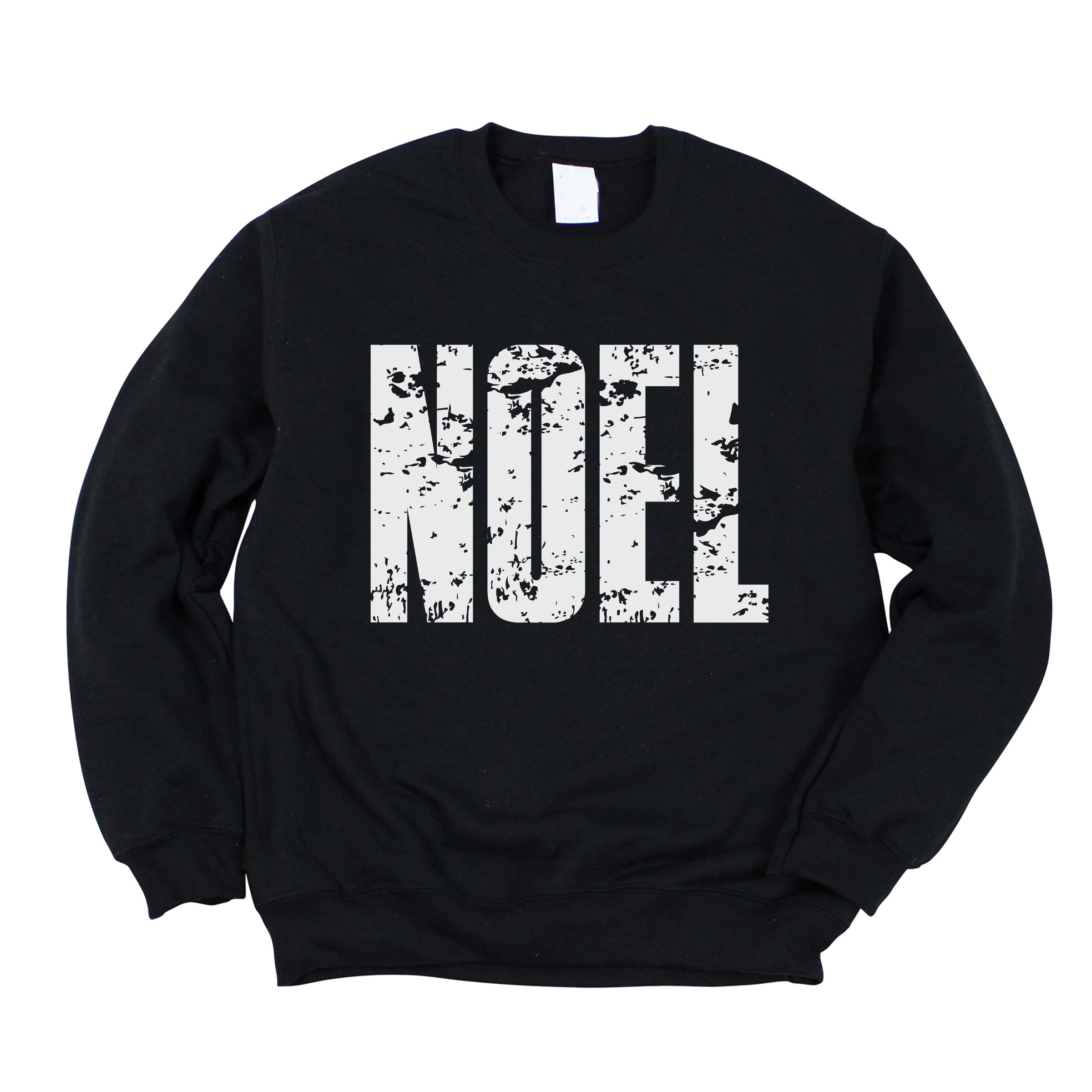 Noel Block Distressed - Women's Graphic Sweatshirt