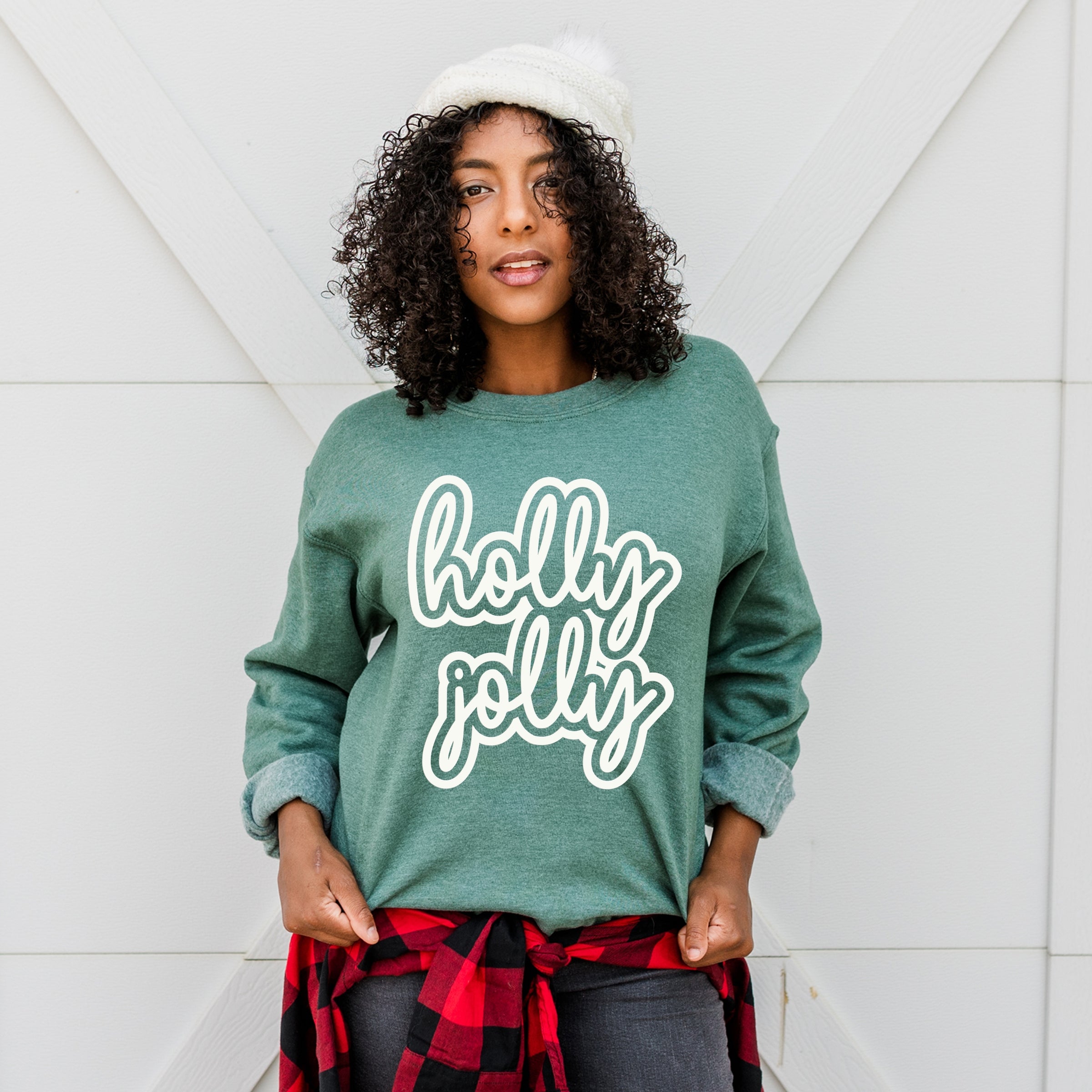 26520WPU_F-SWT Heather Green