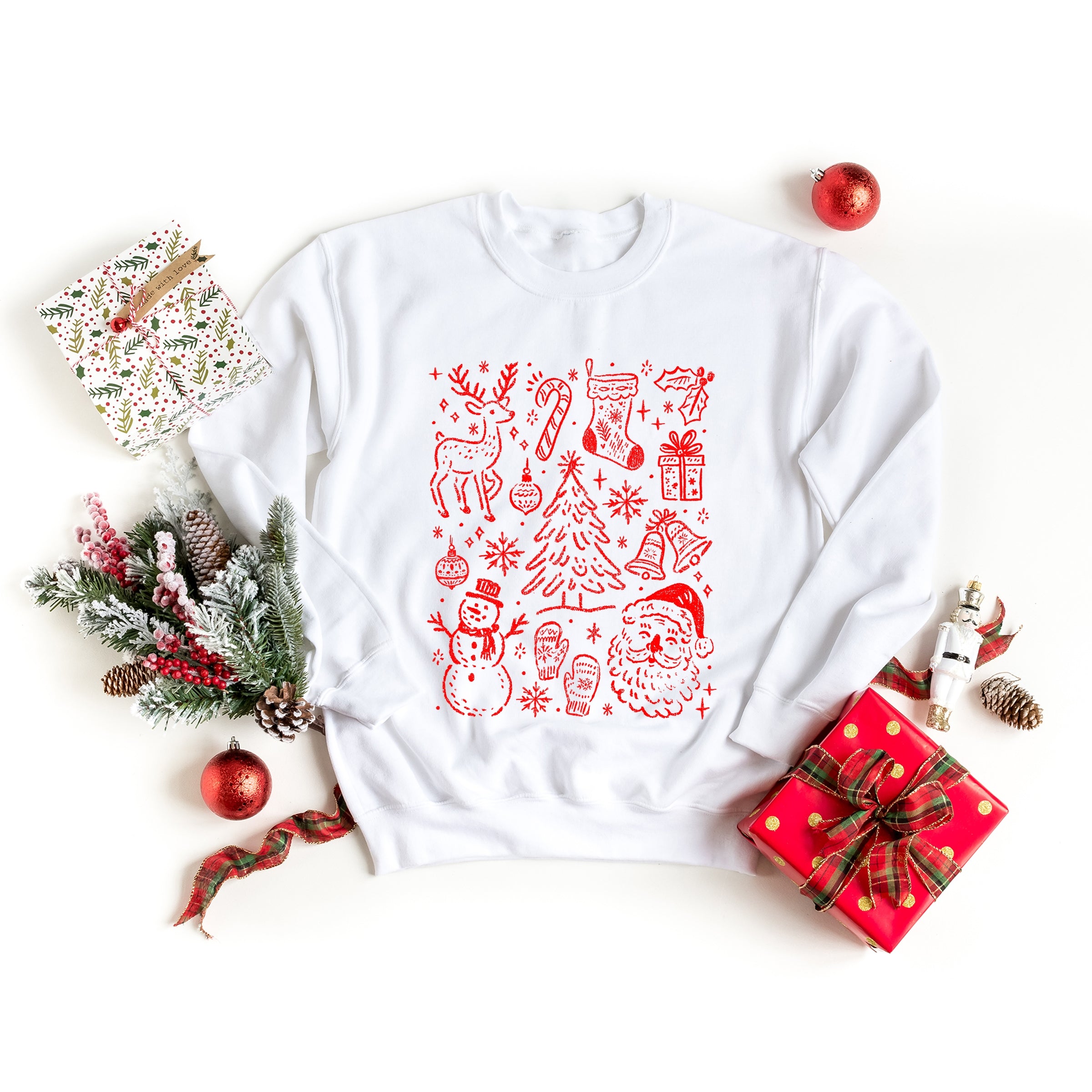 26538RED_F-SWT White