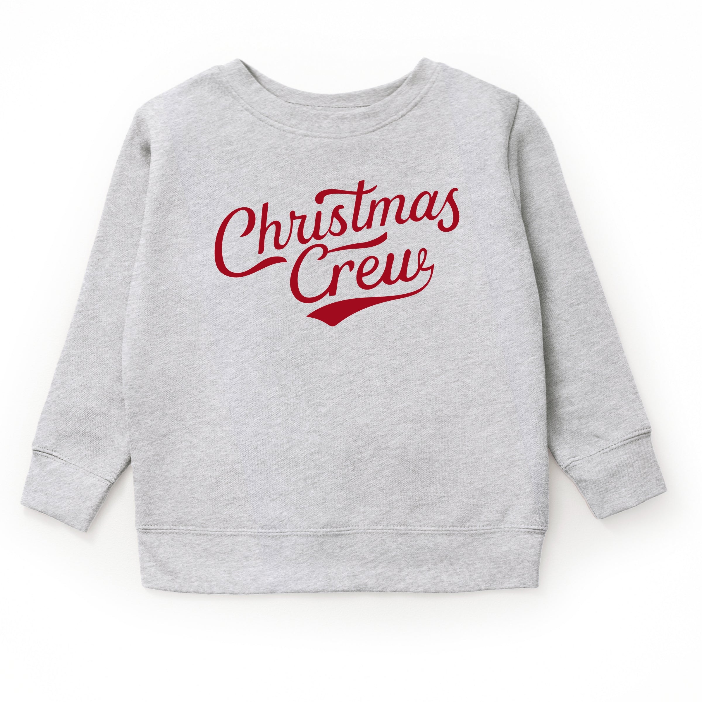 Christmas Crew Cursive - Youth Graphic Sweatshirt