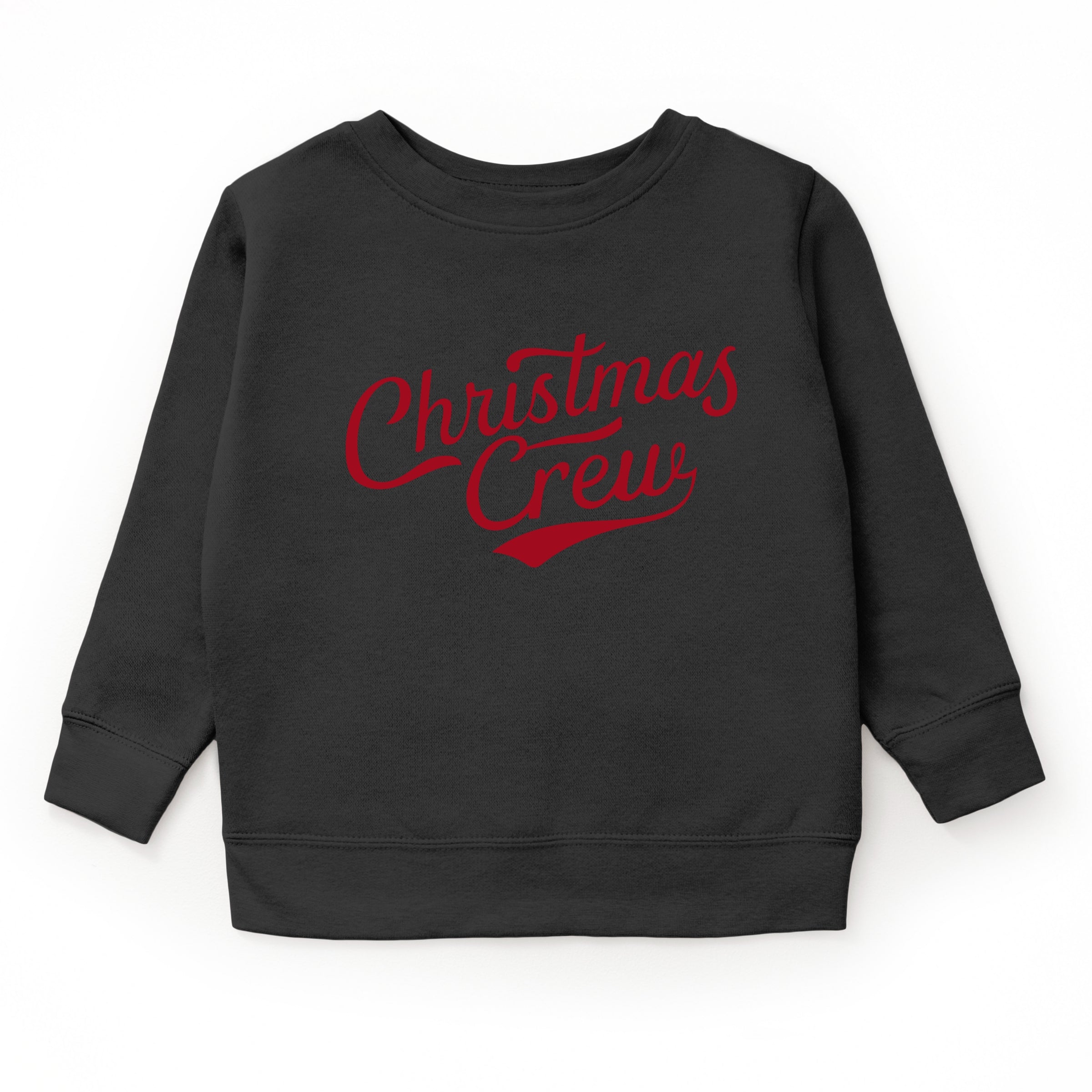 Christmas Crew Cursive - Youth Graphic Sweatshirt