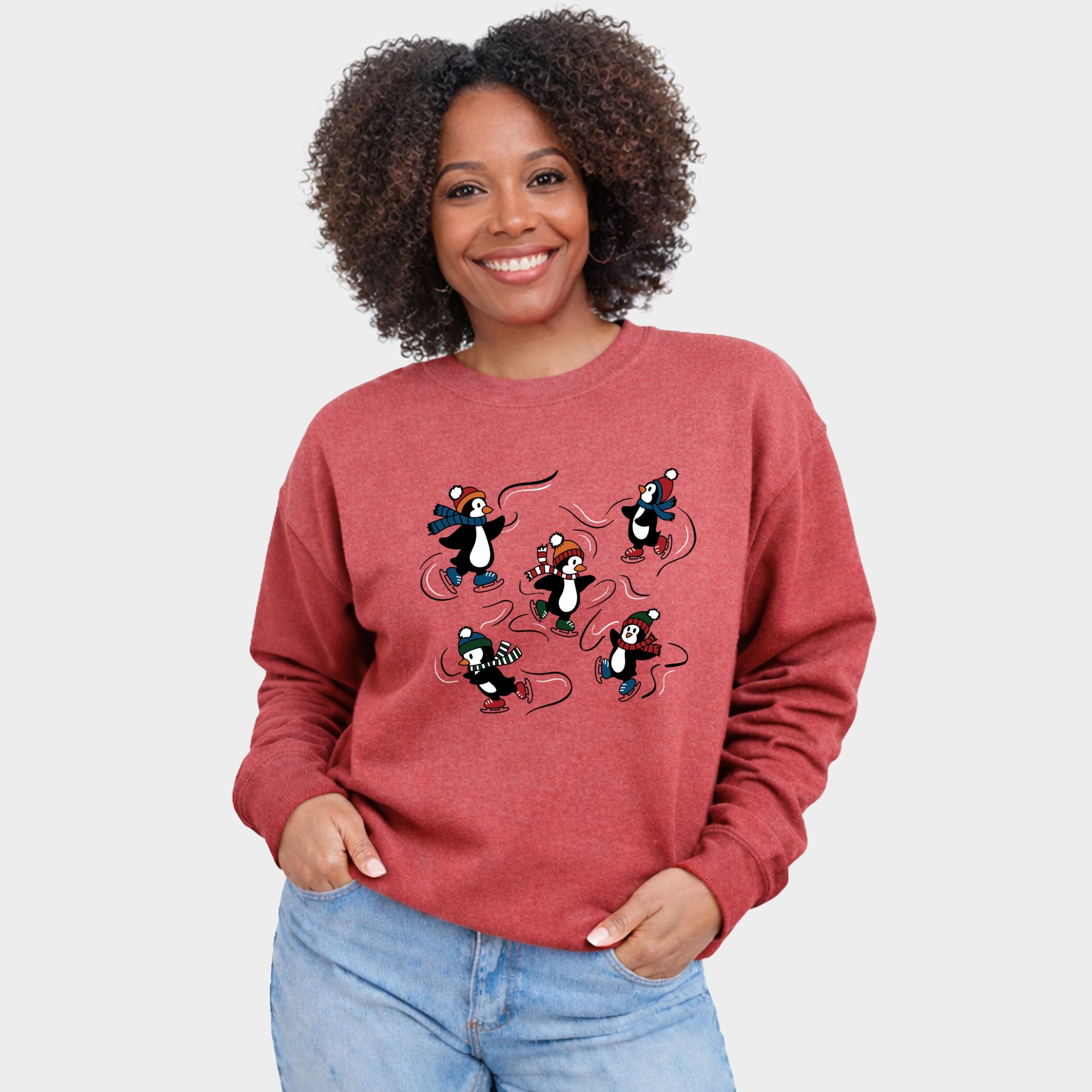 26562M_F-SWT Heather Red