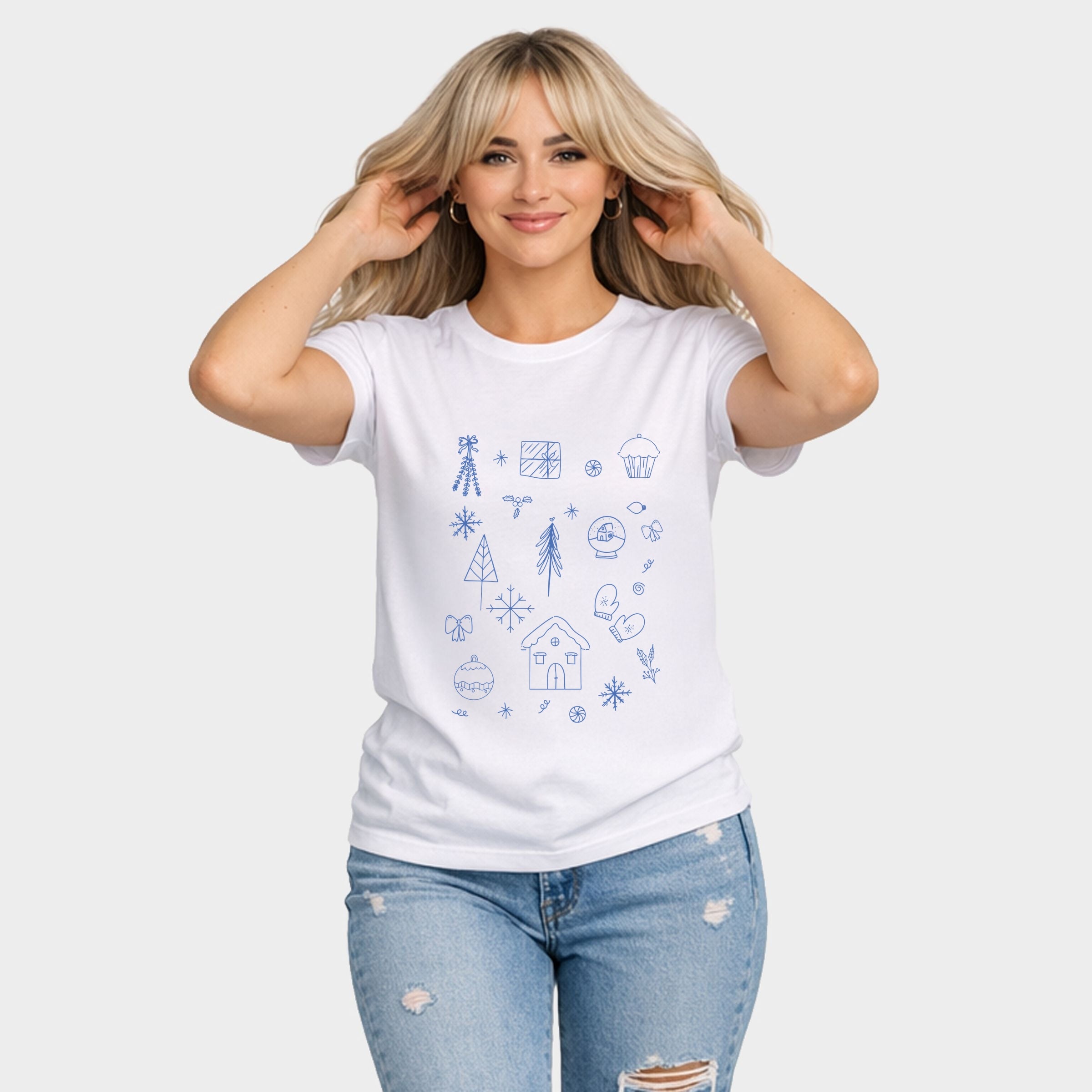 26564BLU_F-C White