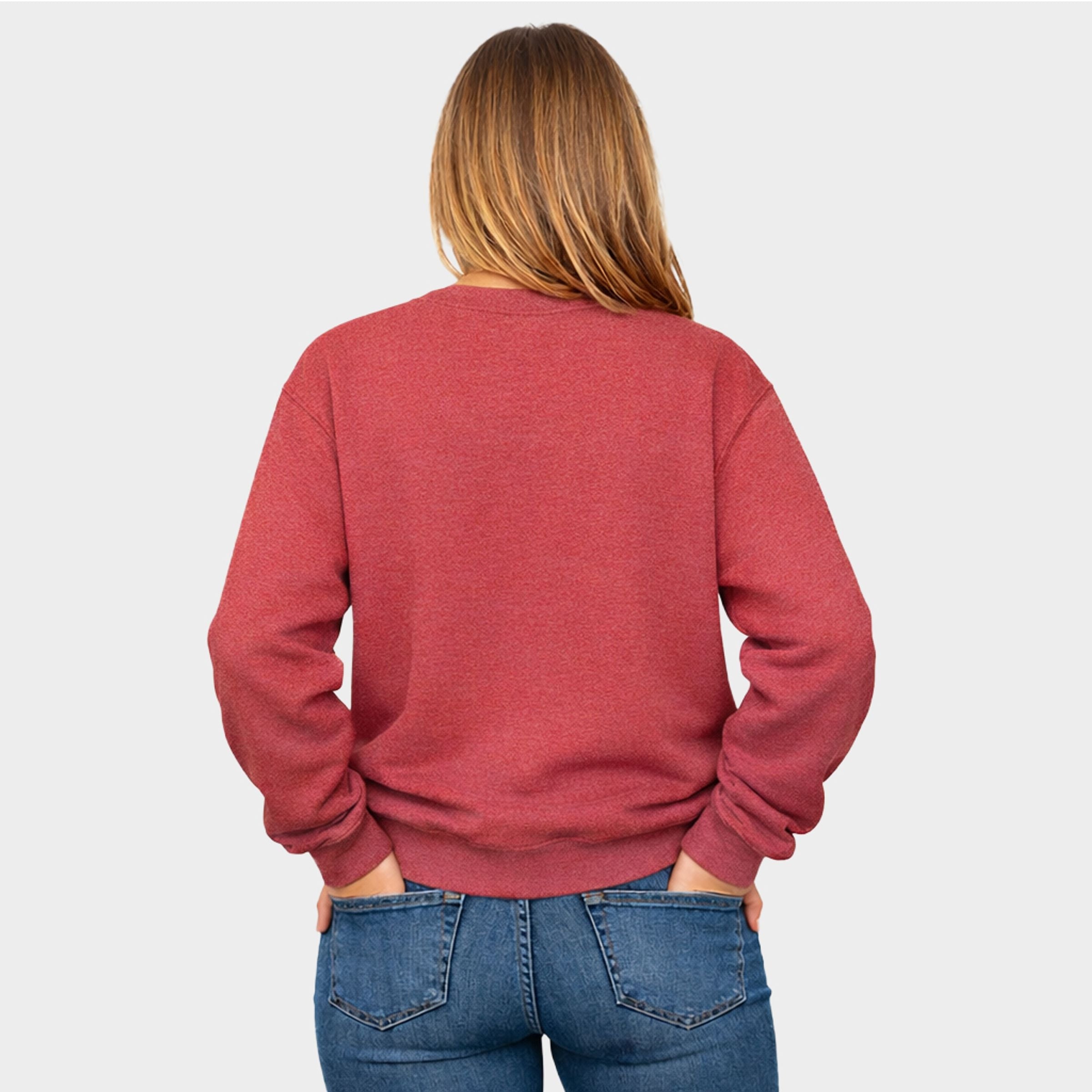 26577GRE_F-SWT Heather Red