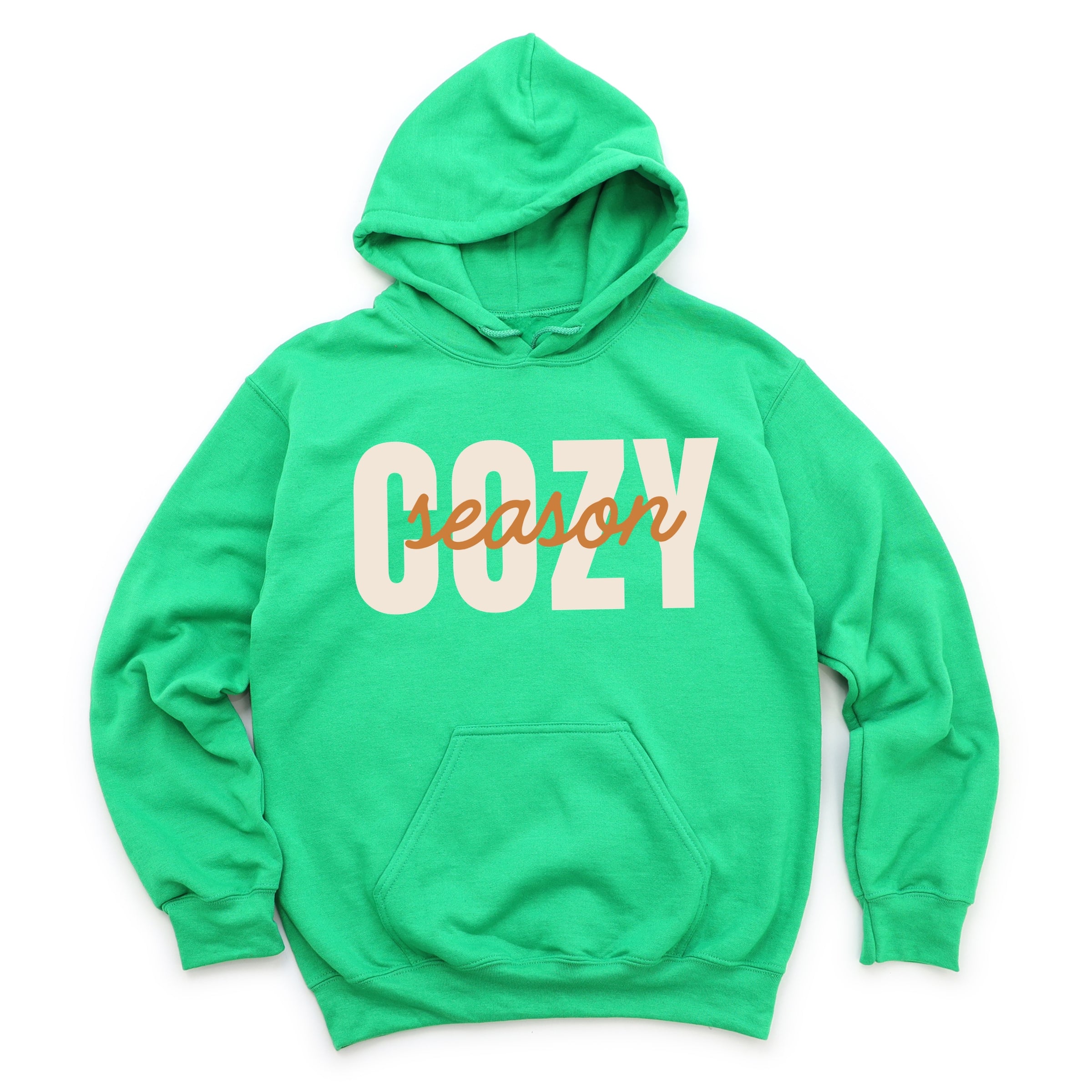 Cozy Season Layered Cursive - Women's Graphic Hoodie