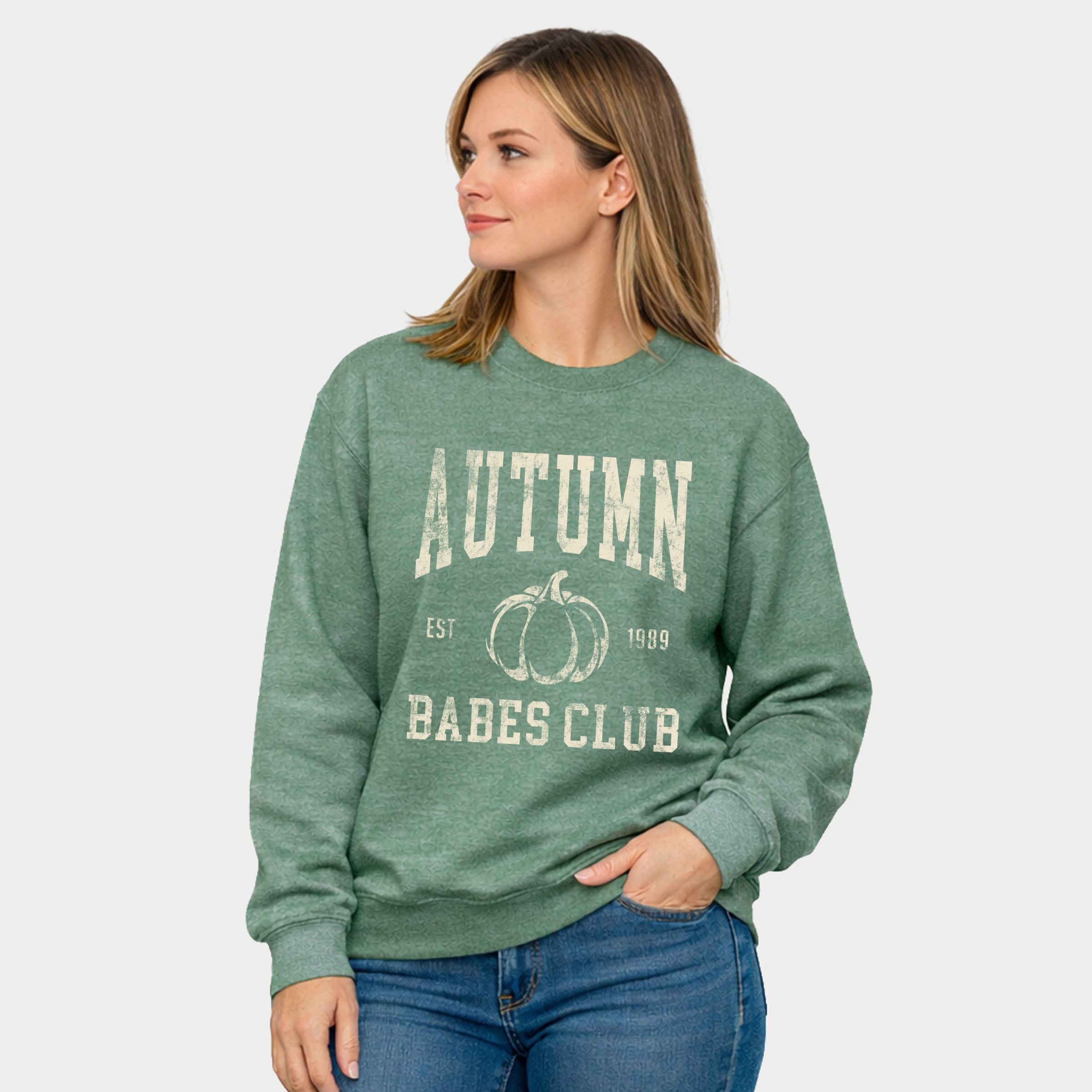 26728CRE_F-SWT Heather Green