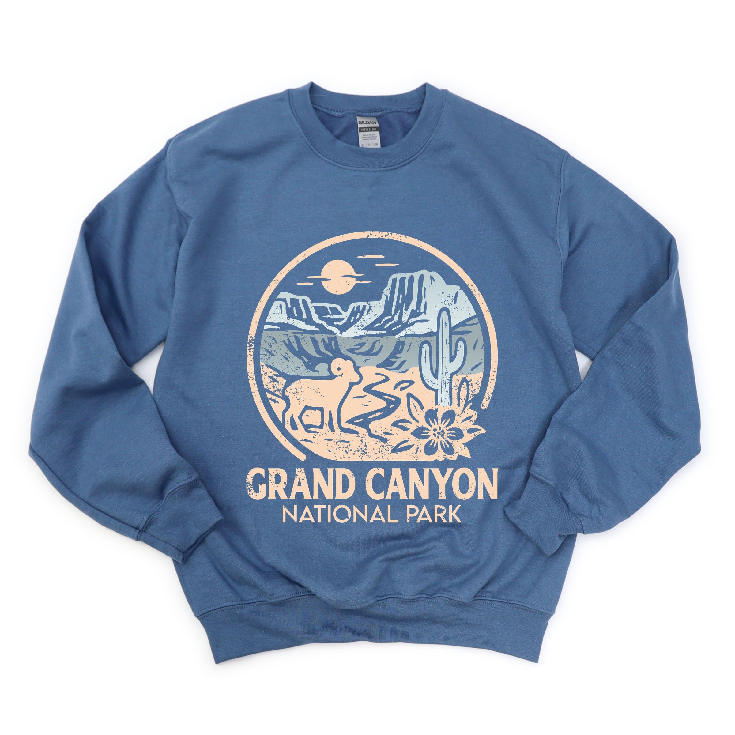 Grand Canyon National Park Two-Toned Circle - Women's Graphic Sweatshirt