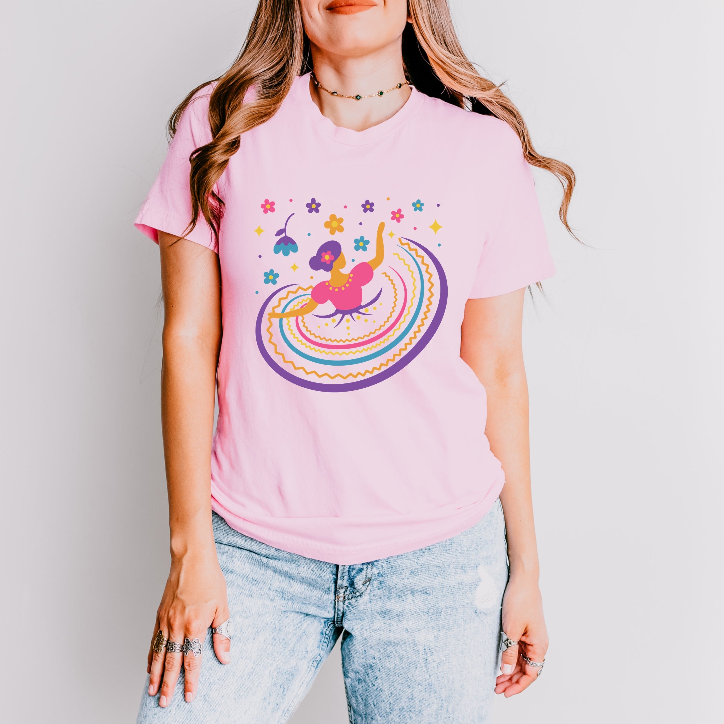 Hispanic Dress - Short Sleeve Tee