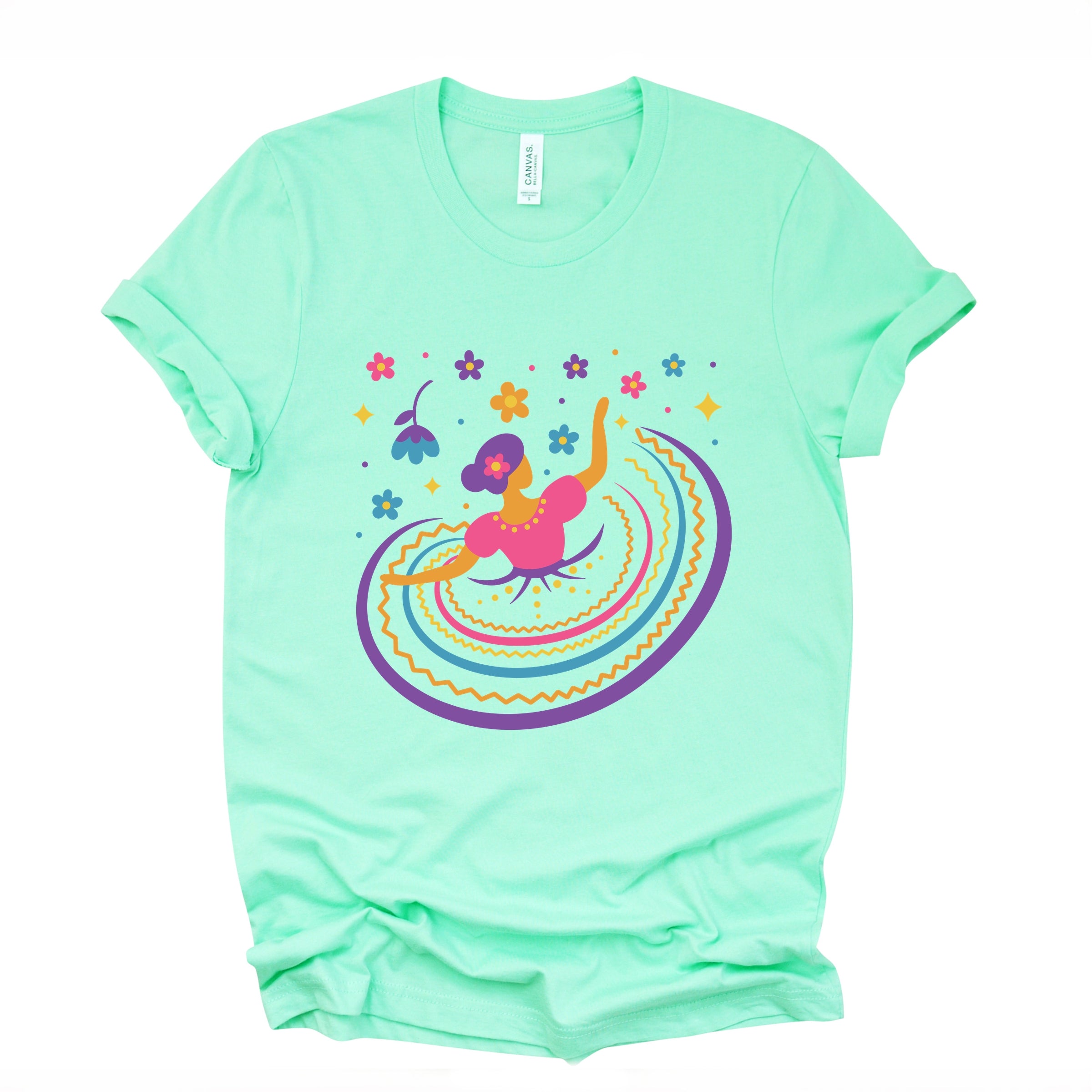 Hispanic Dress - Short Sleeve Tee