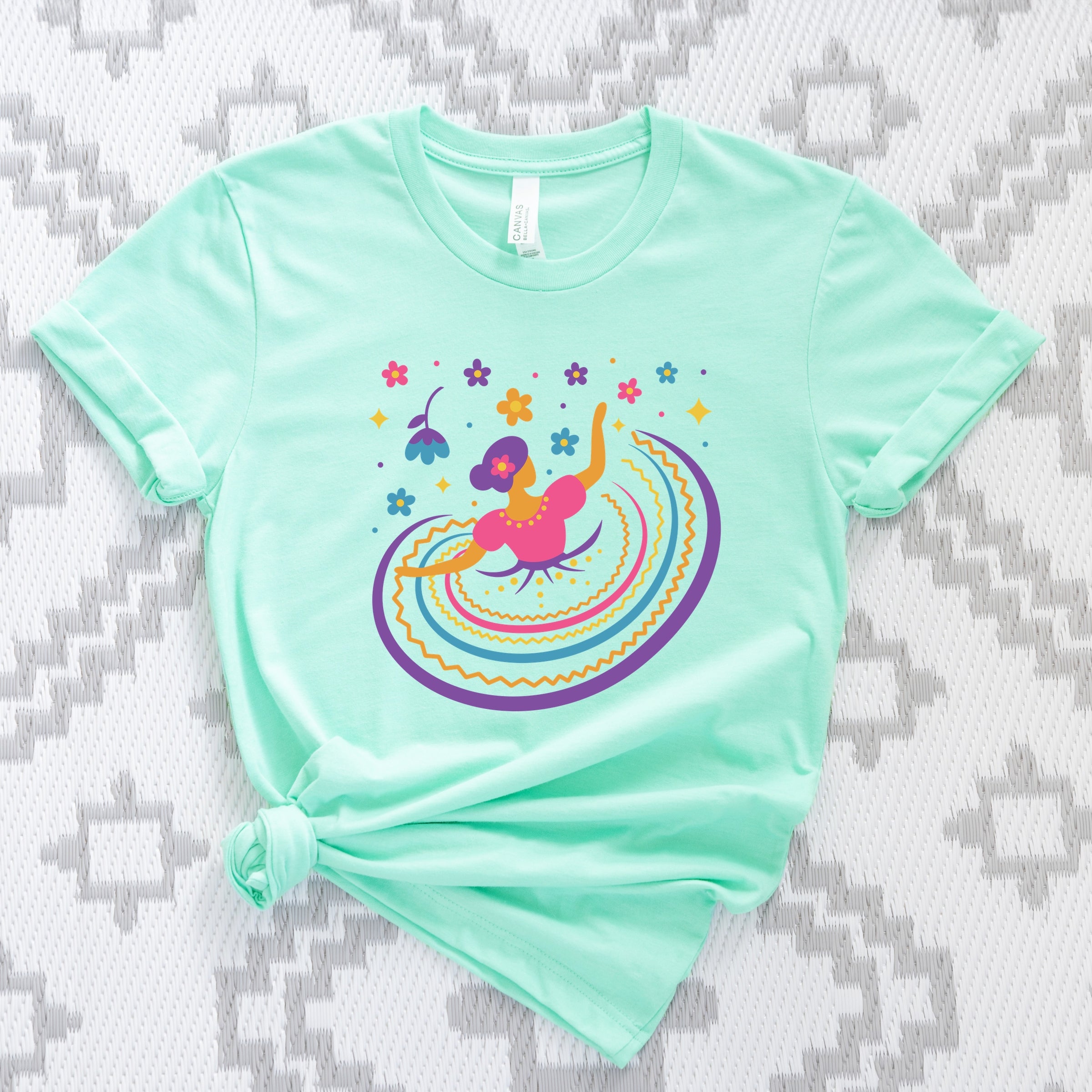 Hispanic Dress - Short Sleeve Tee