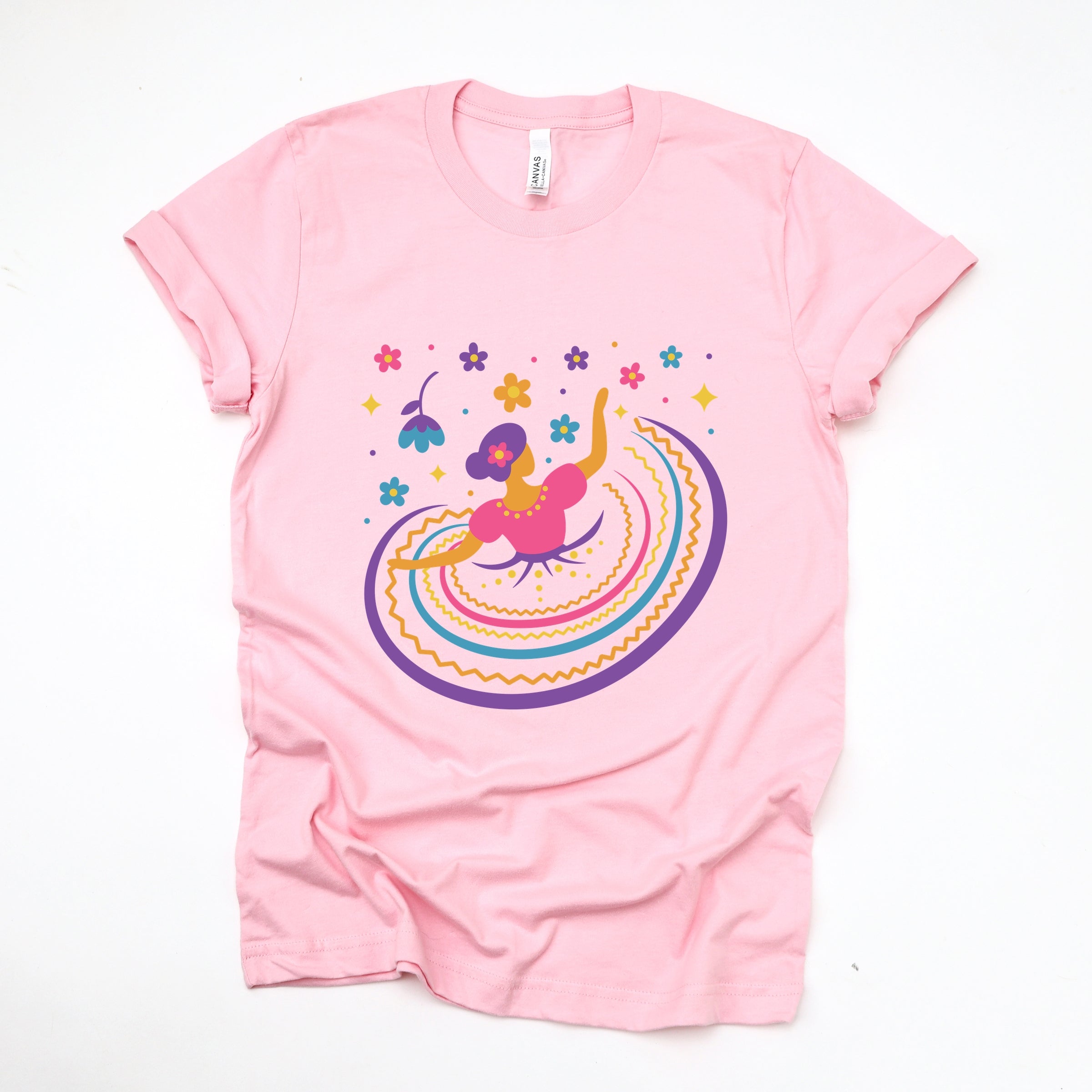 Hispanic Dress - Short Sleeve Tee