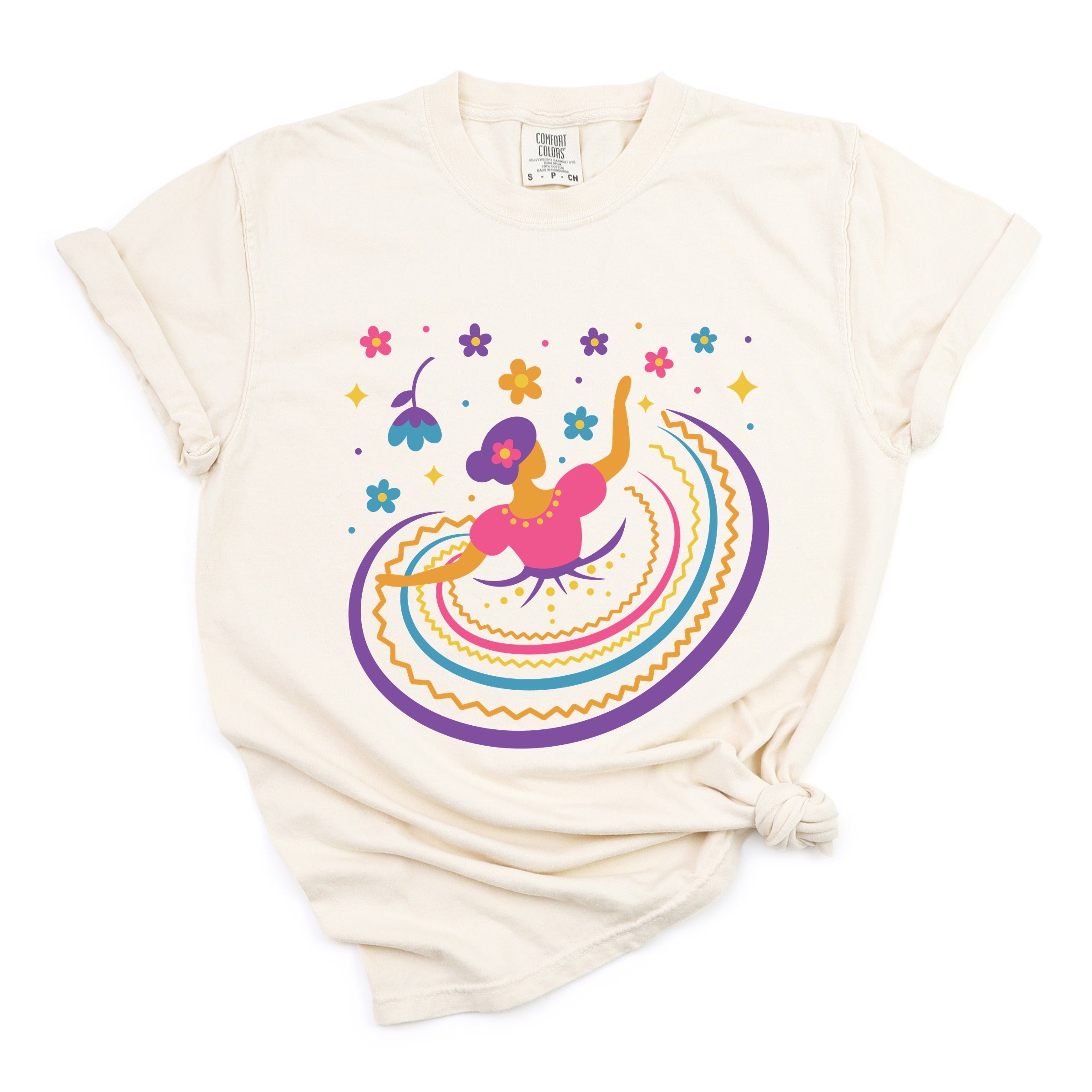 Hispanic Dress - Garment Dyed Tee