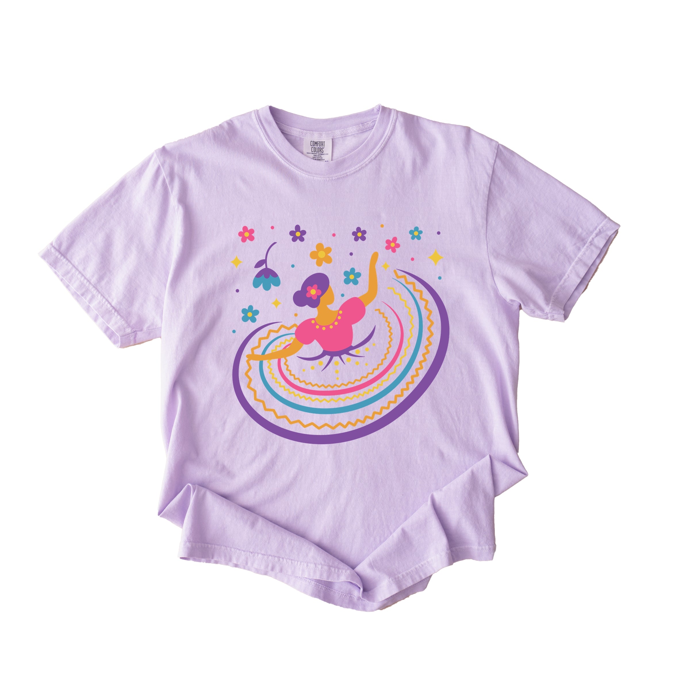 Hispanic Dress - Garment Dyed Tee