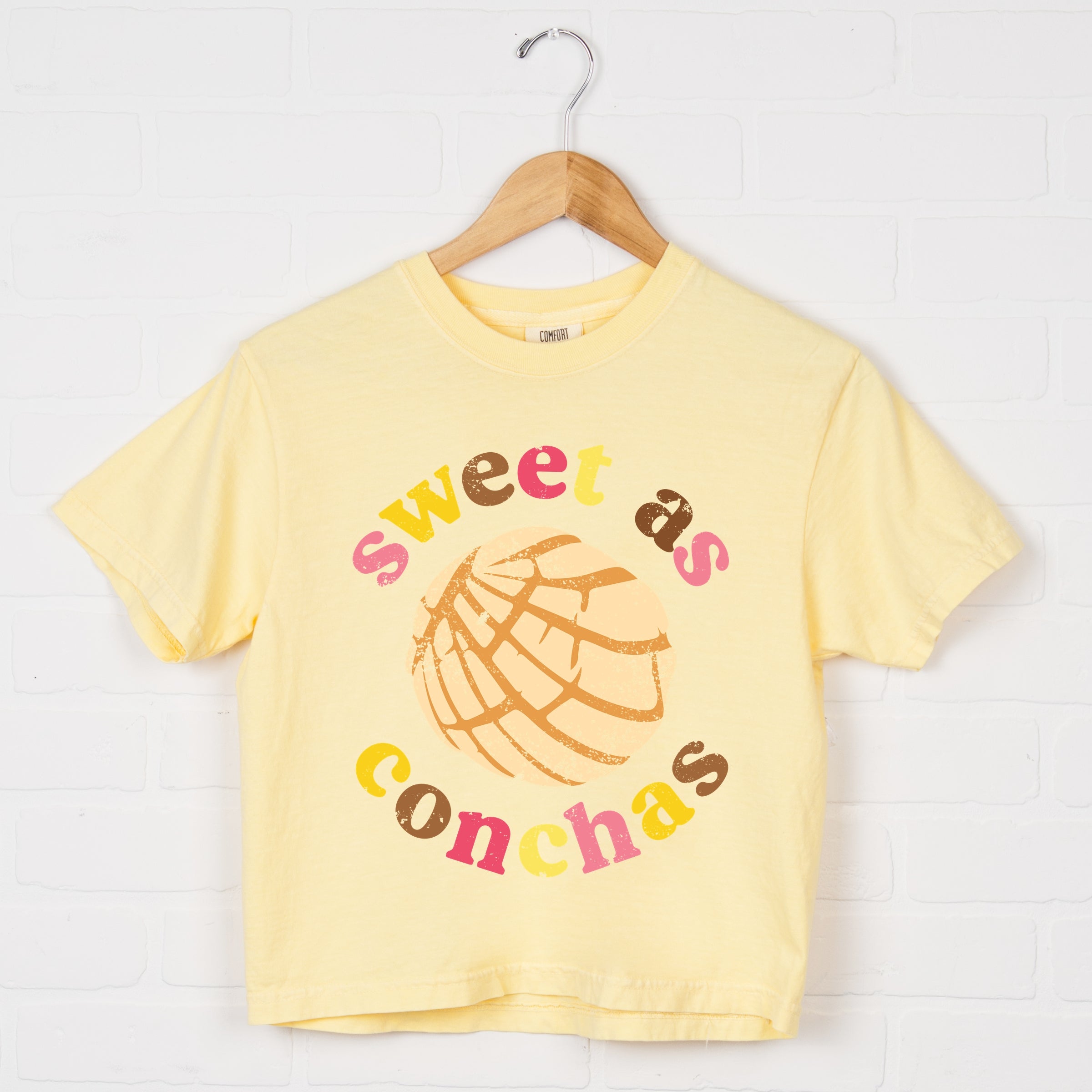 Sweet A Conchas - Boxy Crop Top