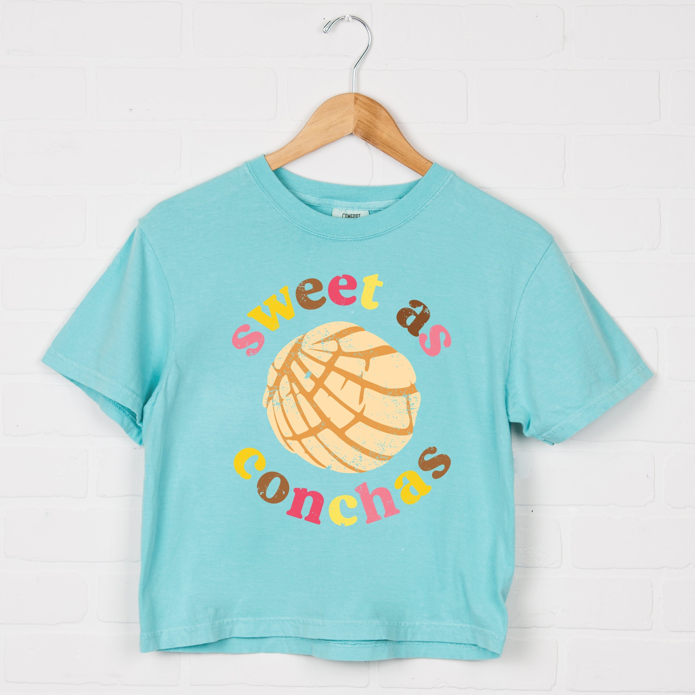 Sweet A Conchas - Boxy Crop Top