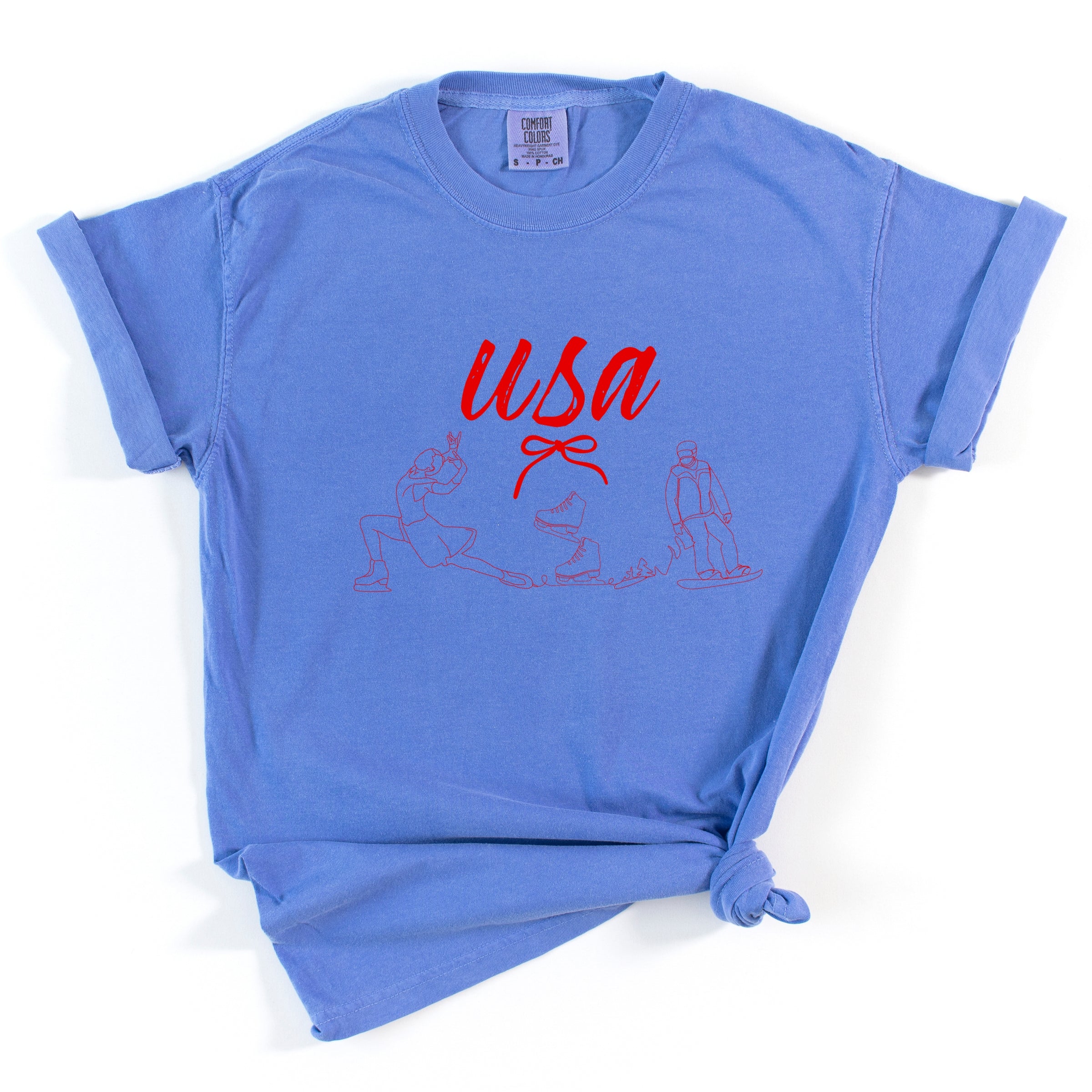 27102RED_F-GDT Flo Blue