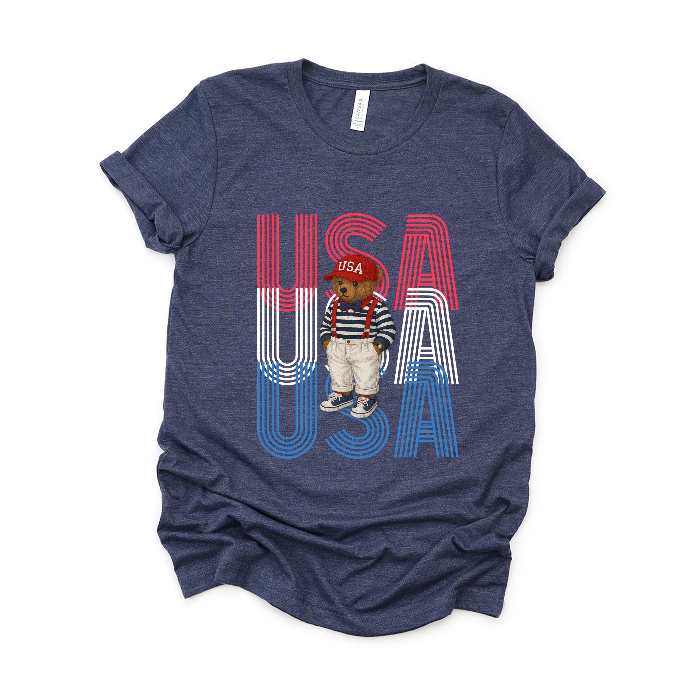 27108M_F-C Heather Navy