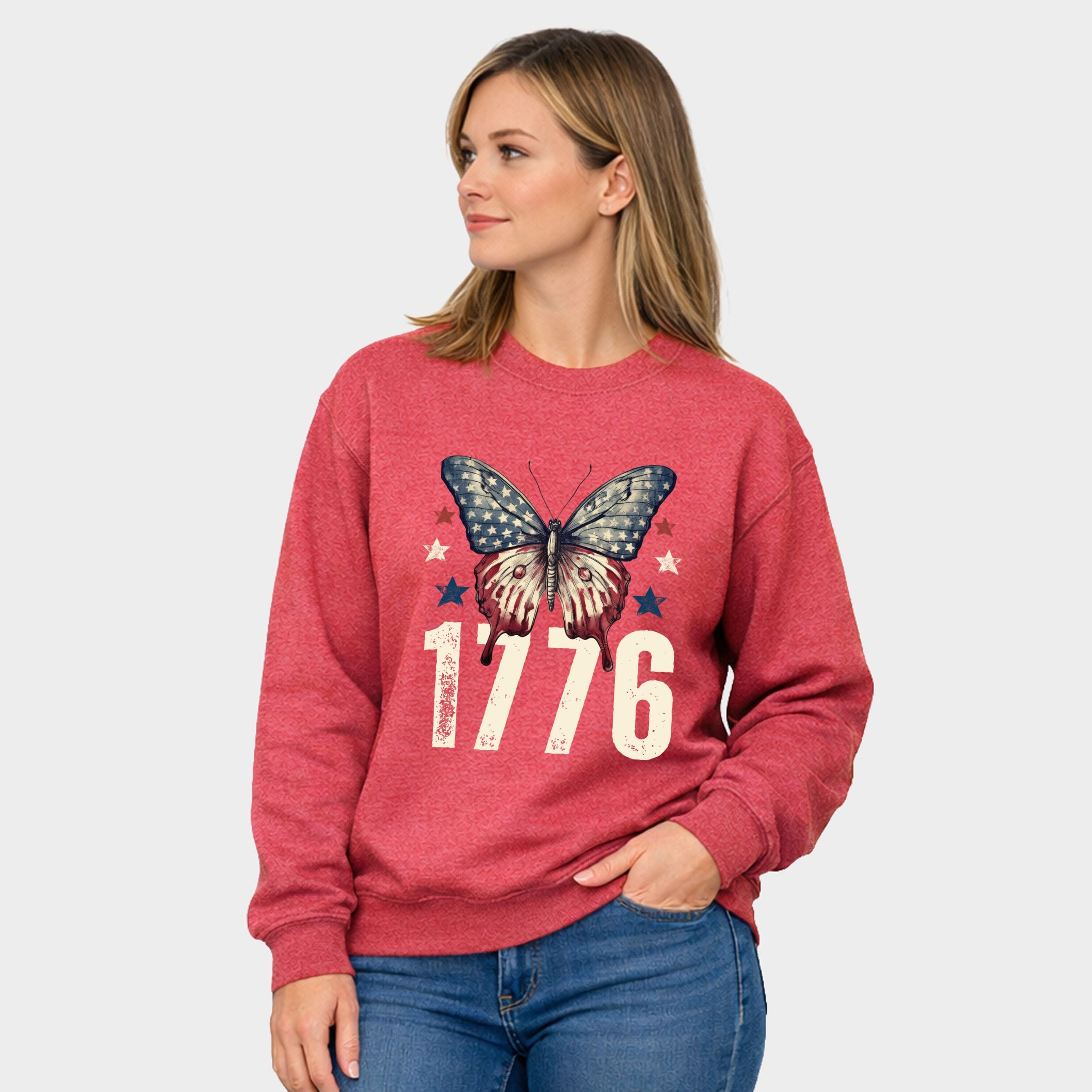 27523M_F-SWT Heather Red