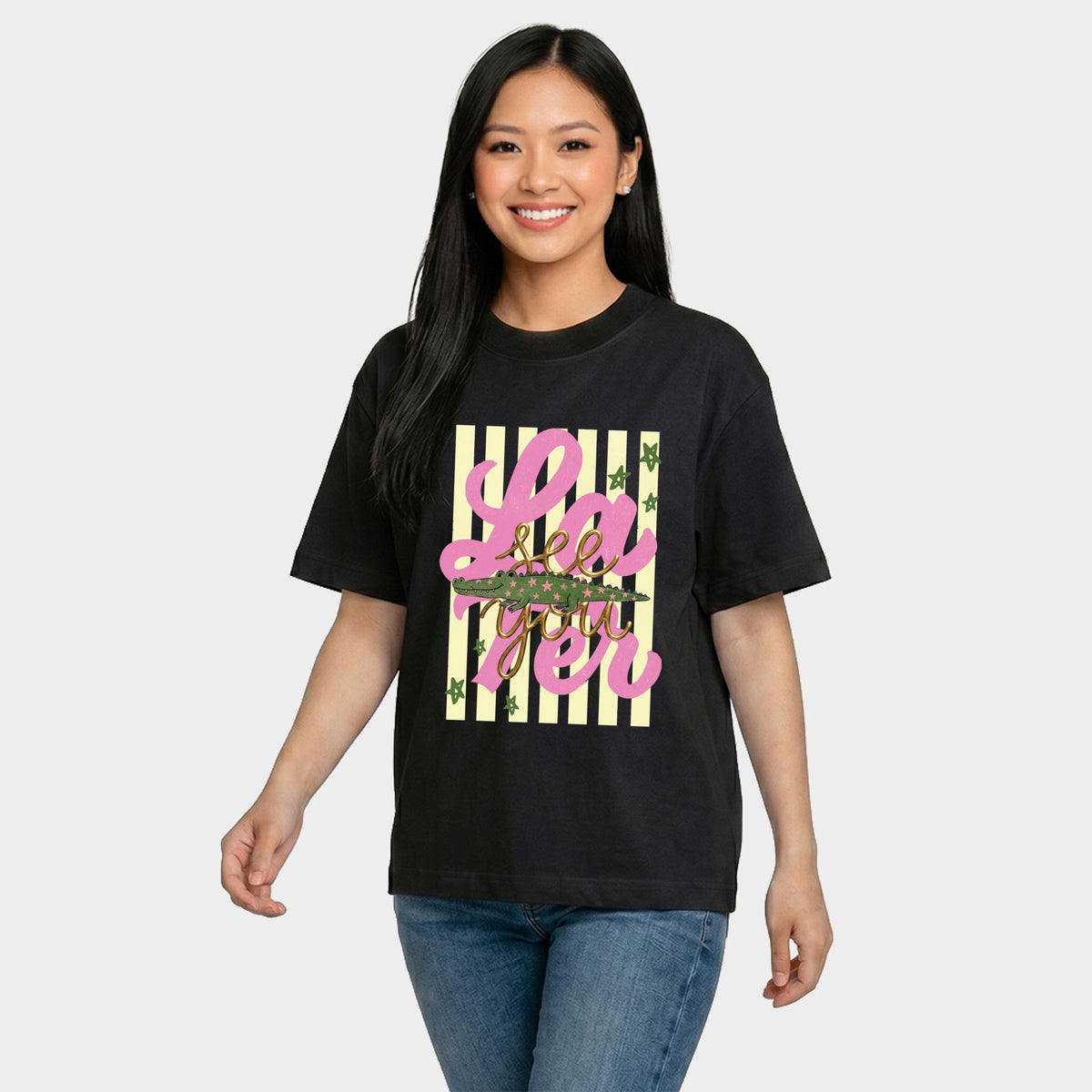 See You Later Alligator - Women's Relaxed Boxy Tee