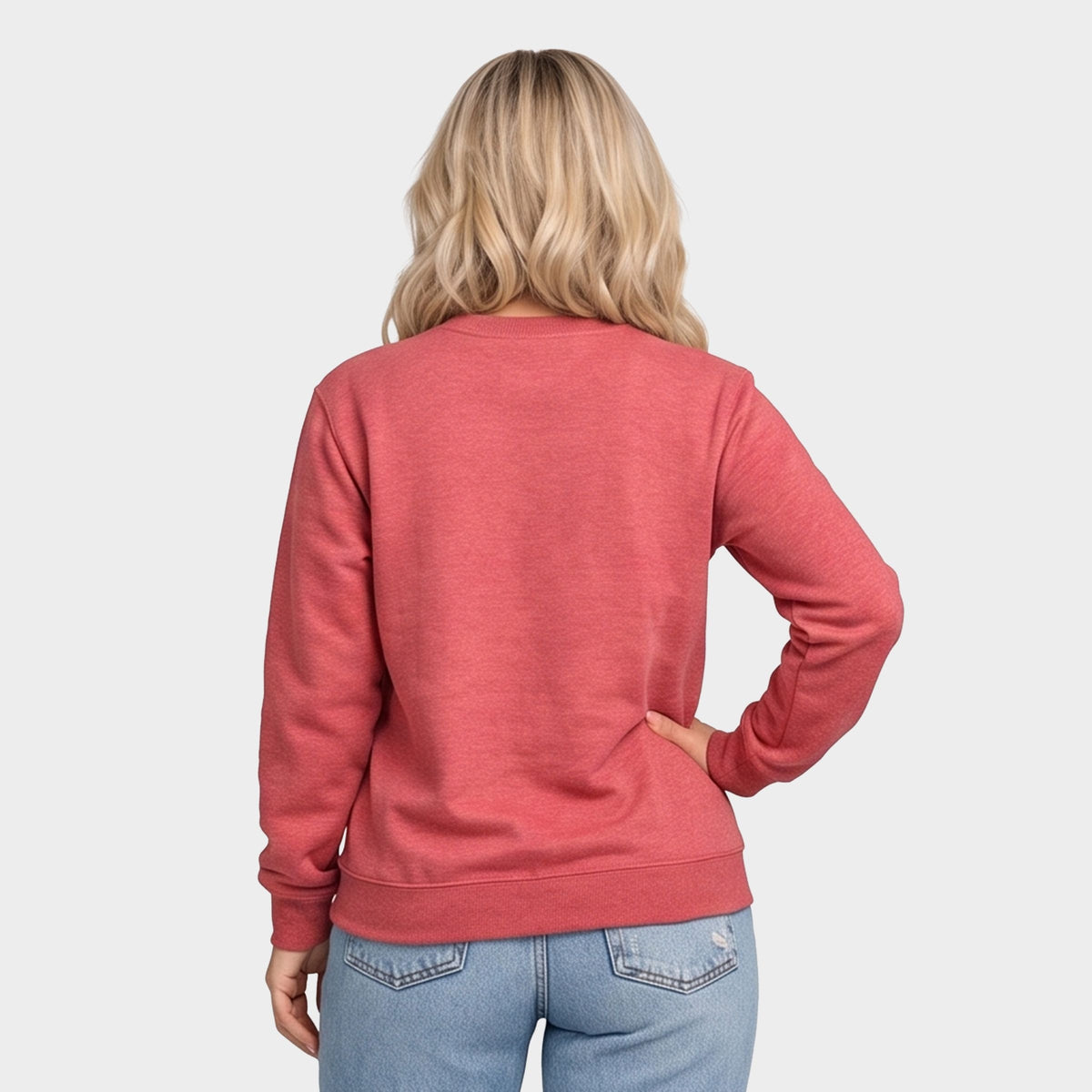28054M_F-SWT Heather Red