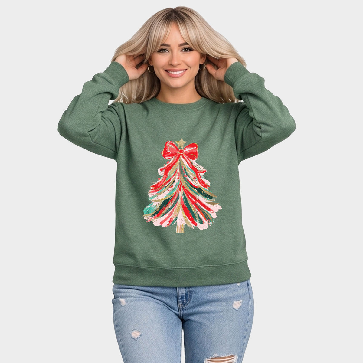28161M_F-SWT Heather Green