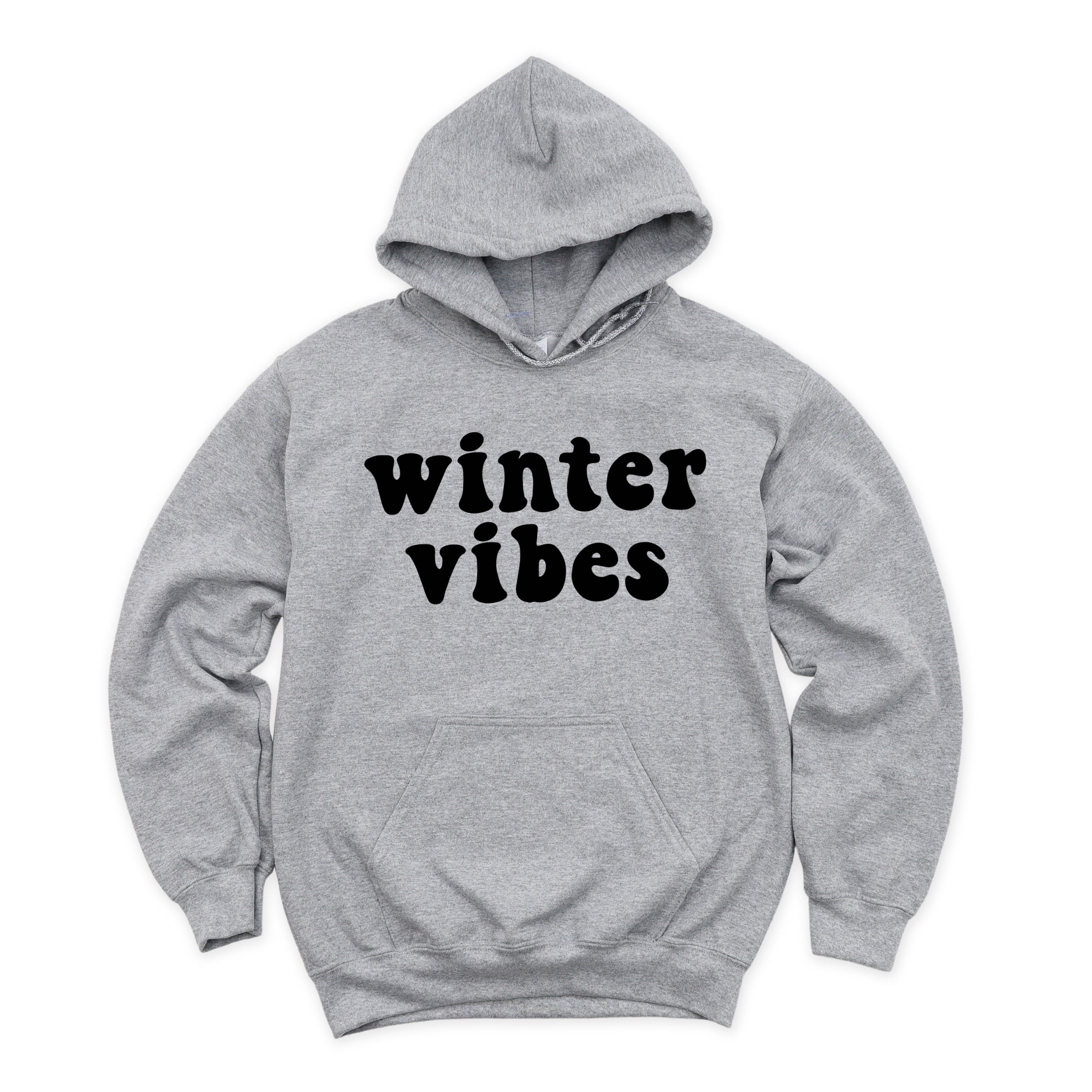 Retro Winter Vibes - Women's Graphic Hoodie
