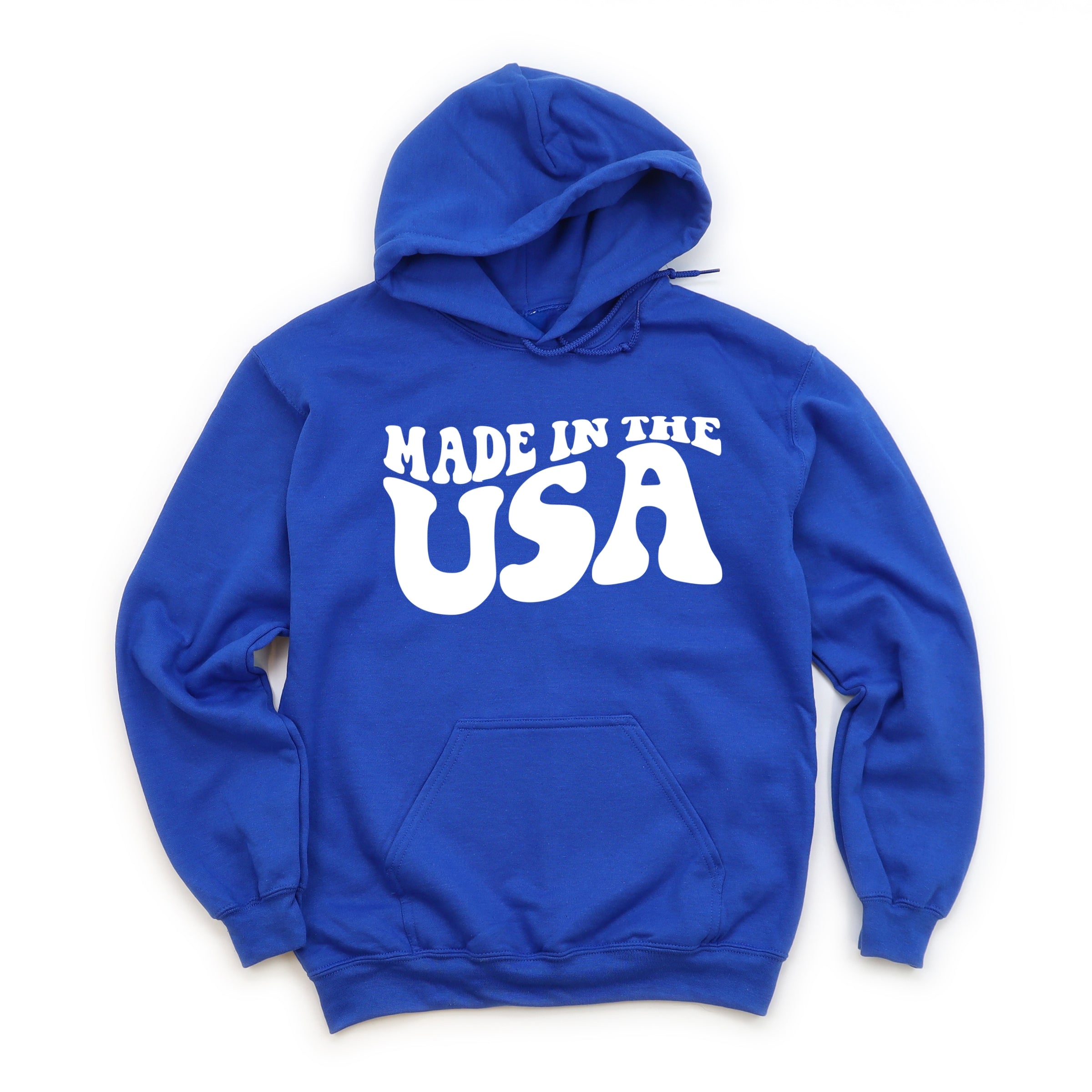 Made In The USA Wavy - Women's Graphic Hoodie
