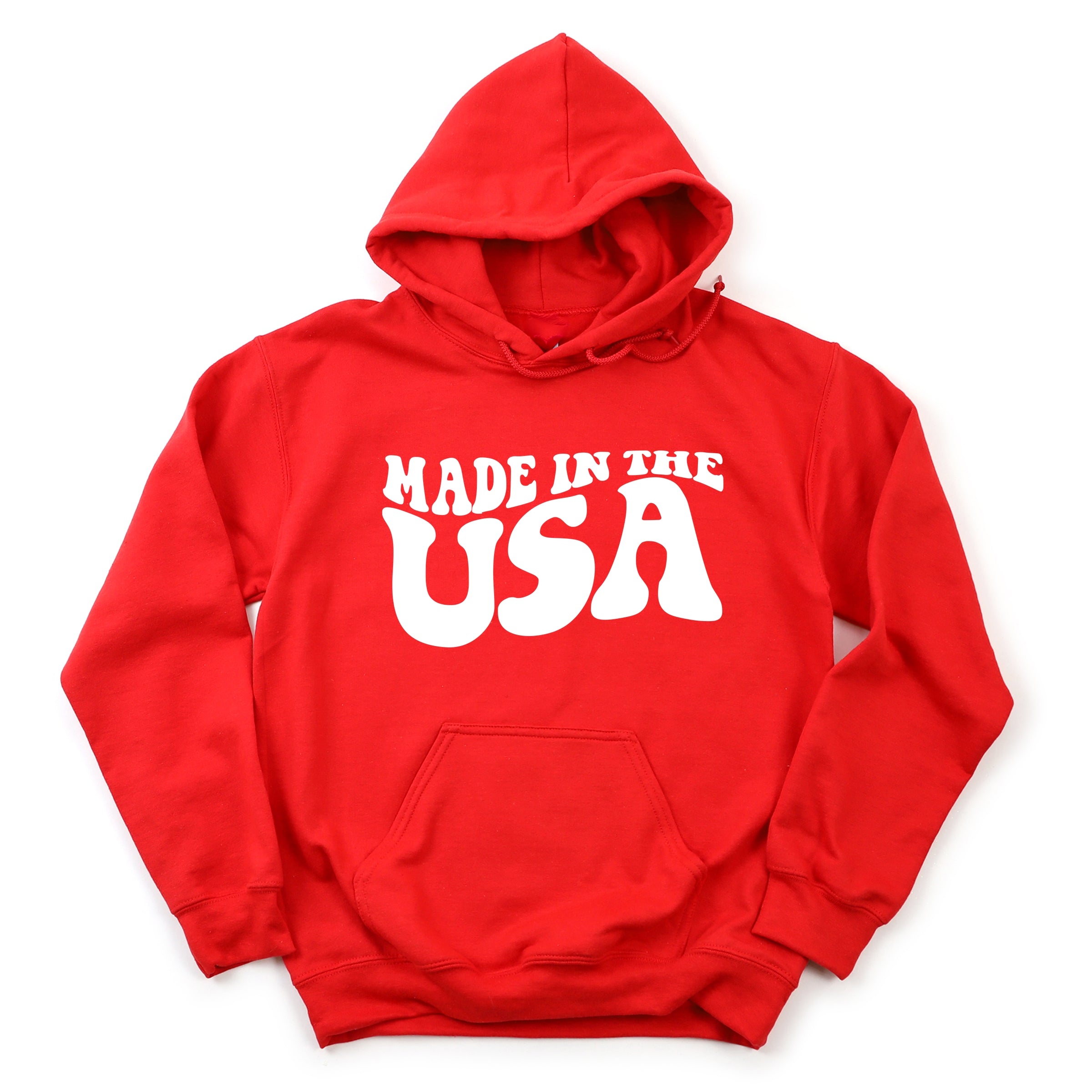 Made In The USA Wavy - Women's Graphic Hoodie