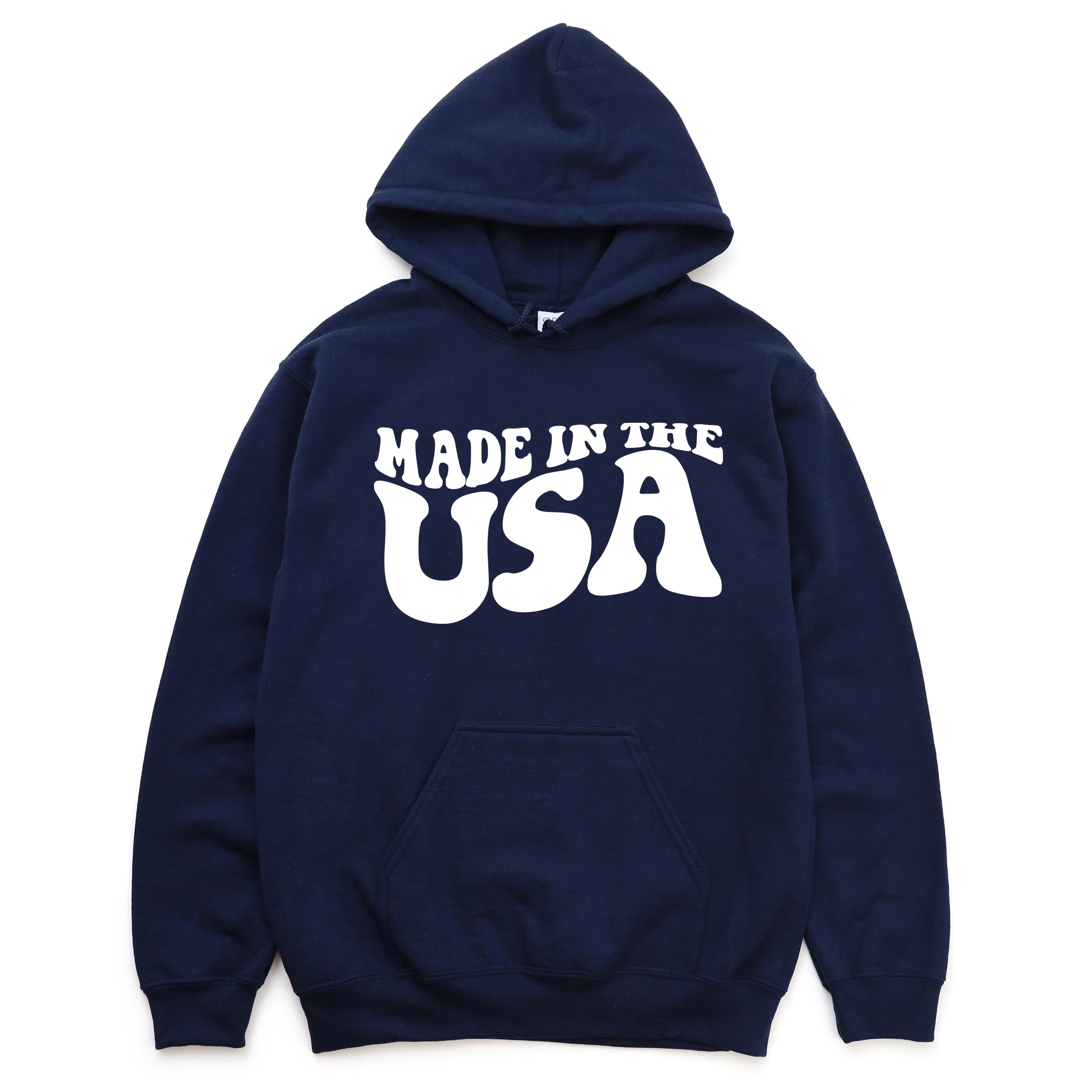 Made In The USA Wavy - Women's Graphic Hoodie