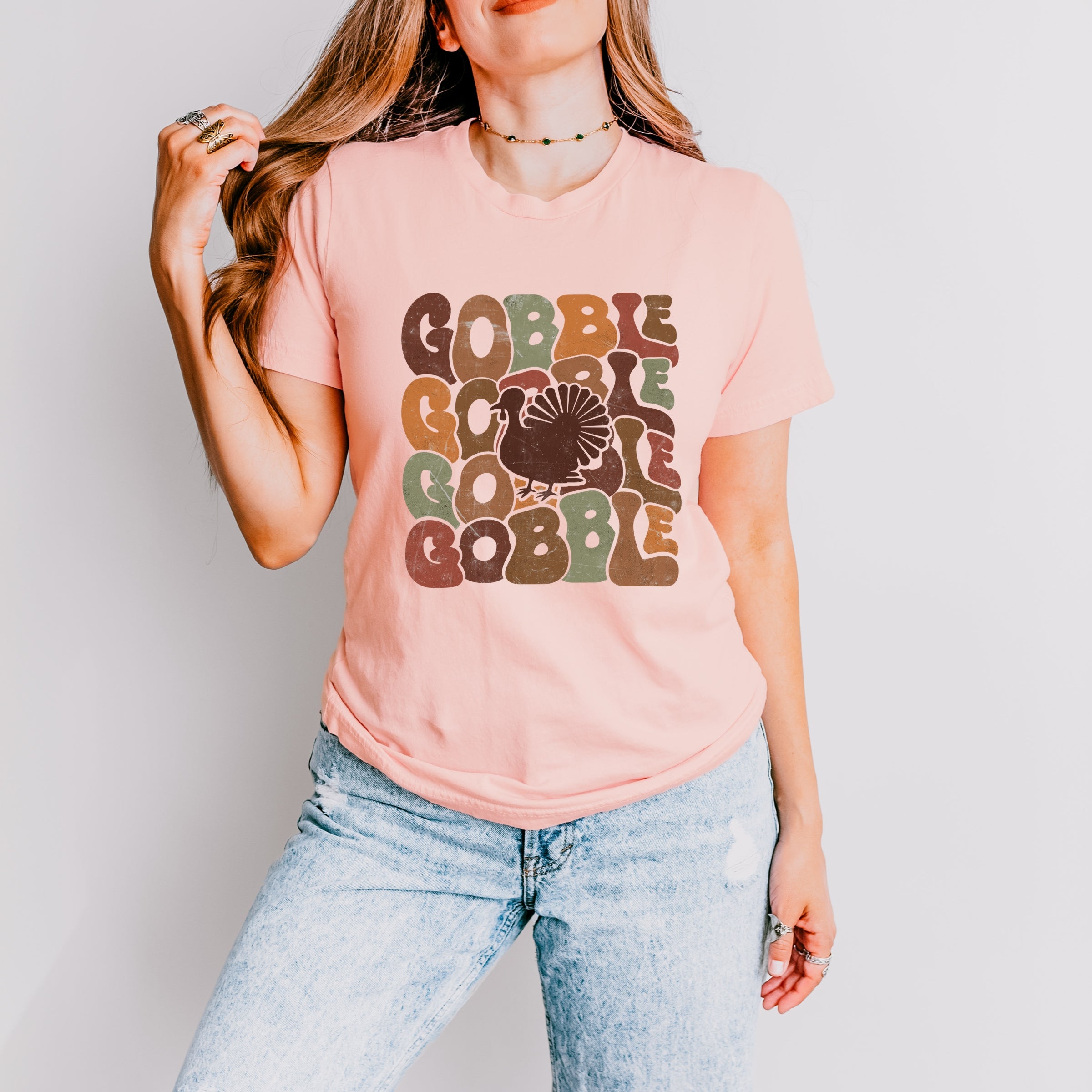 Gobble Turkey - Short Sleeve Tee