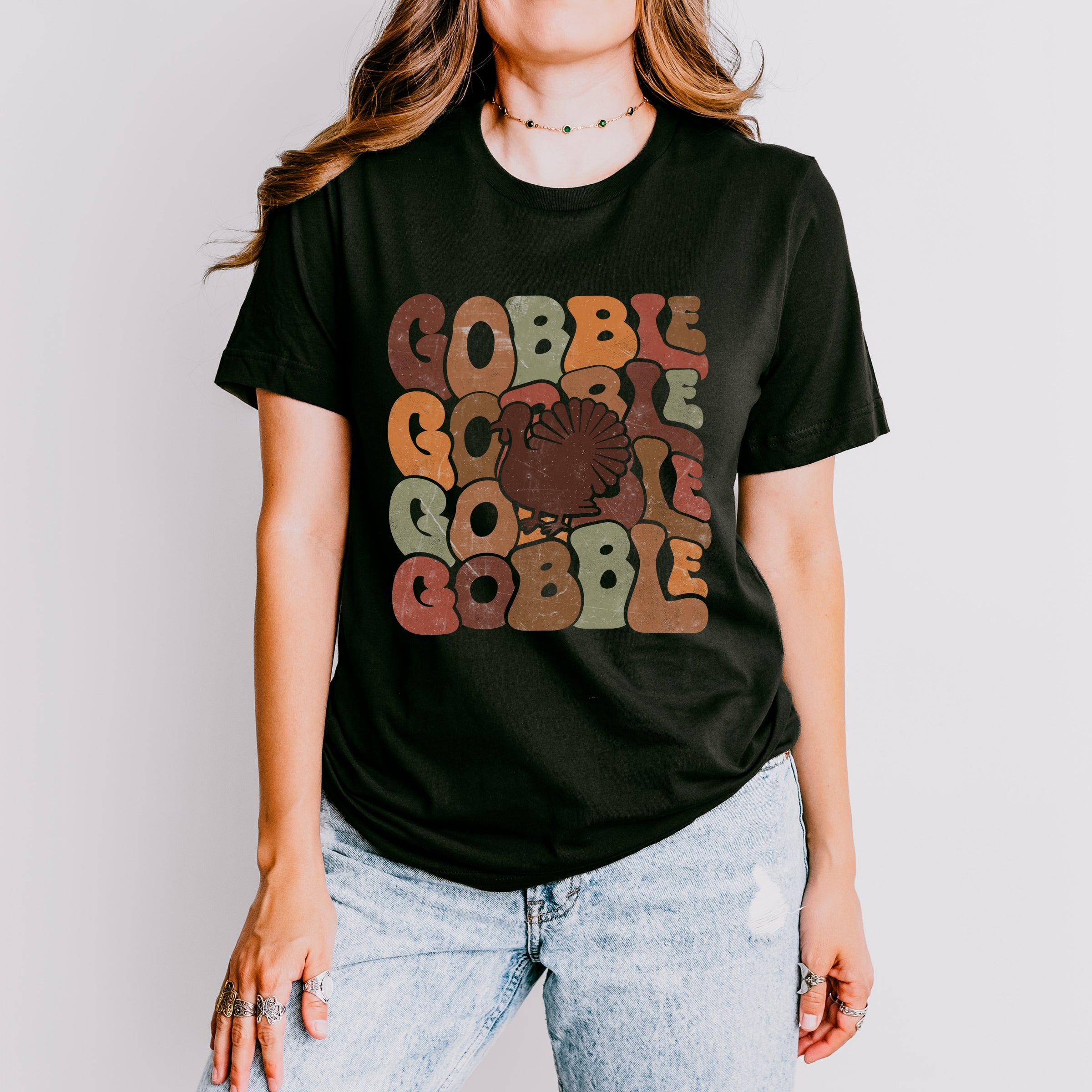 Gobble Turkey - Short Sleeve Tee