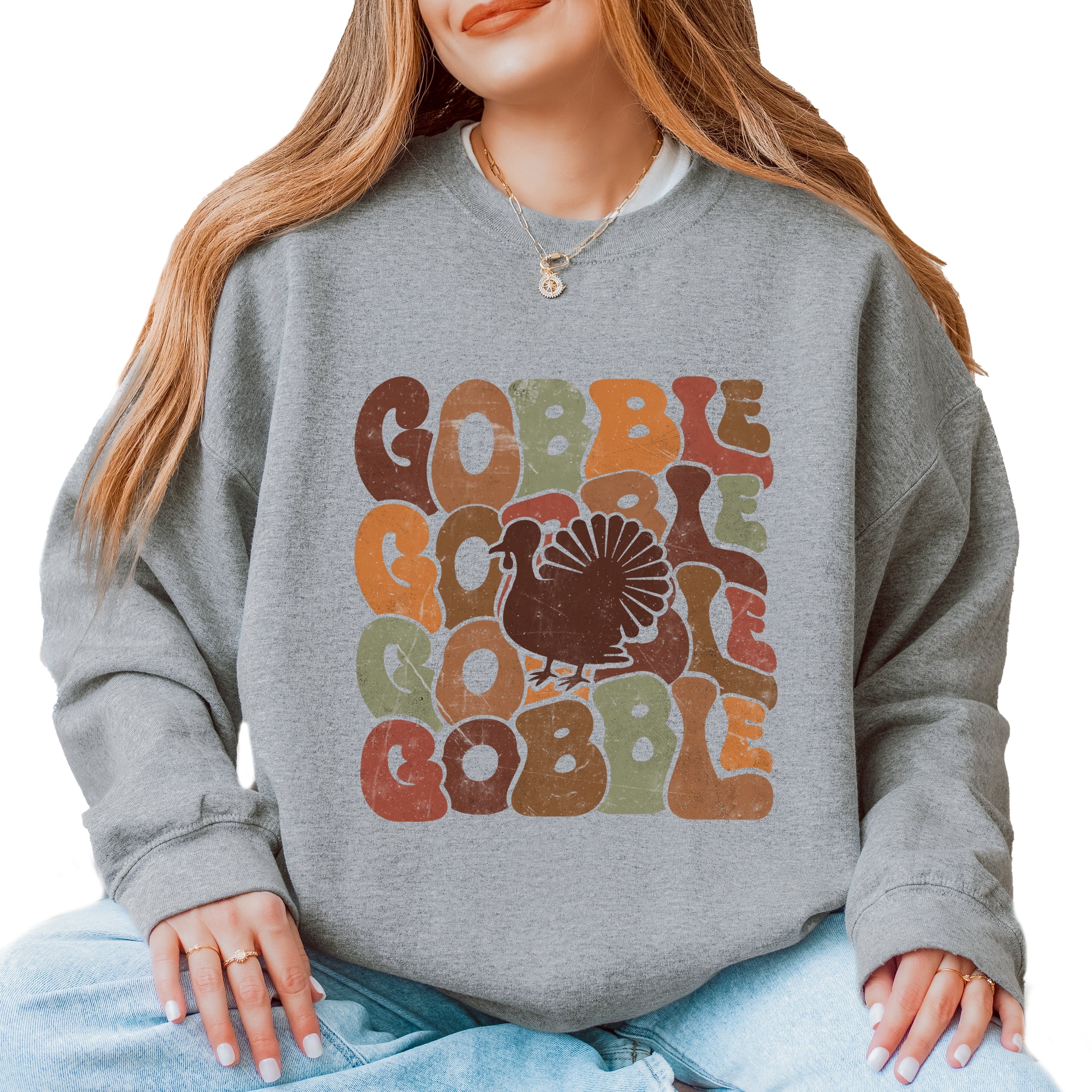 Gobble Turkey - Sweatshirt