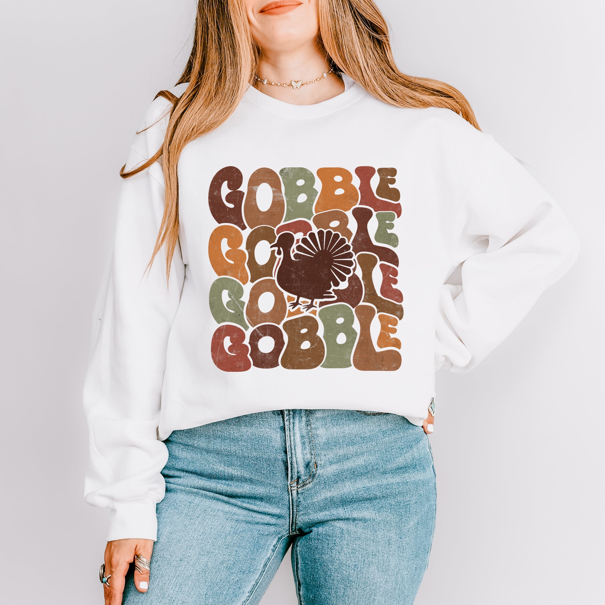 Gobble Turkey - Sweatshirt